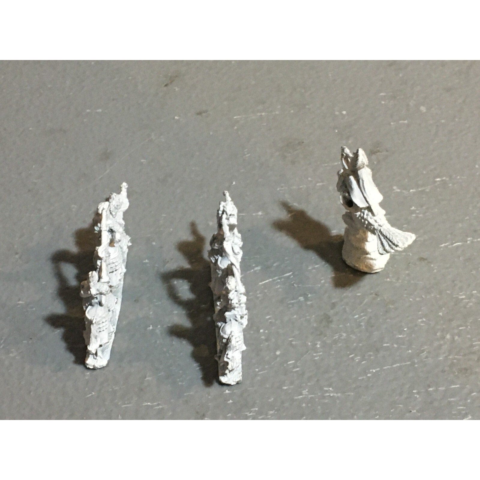A16652 WARMASTER WARHAMMER FANTASY HIGH ELVES SILVER HELMS METAL HERO EAGLE INC