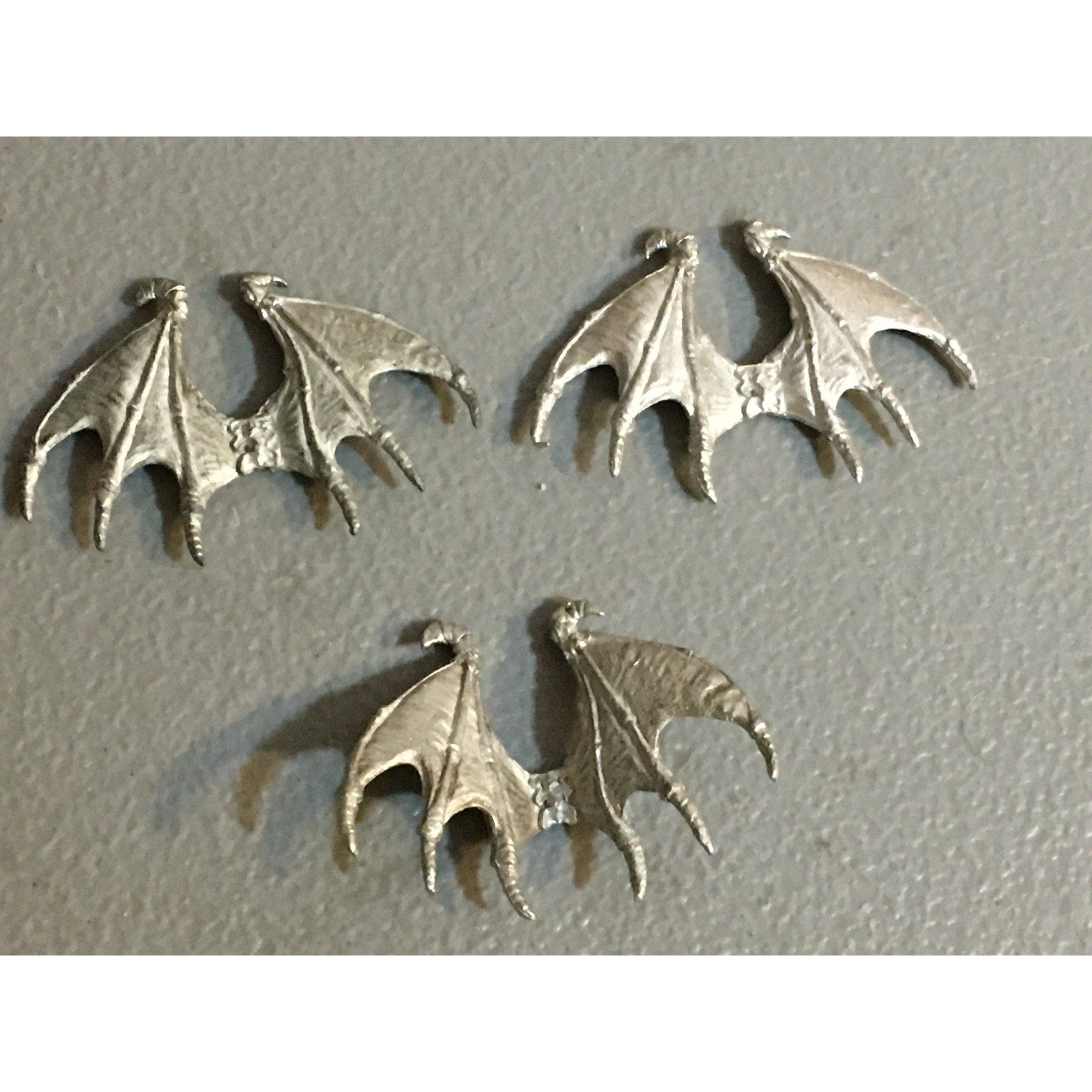 A33851 WARHAMMER 40K TYRANIDS BITS LOT METAL GARGOYLE WINGS 3 PK GW