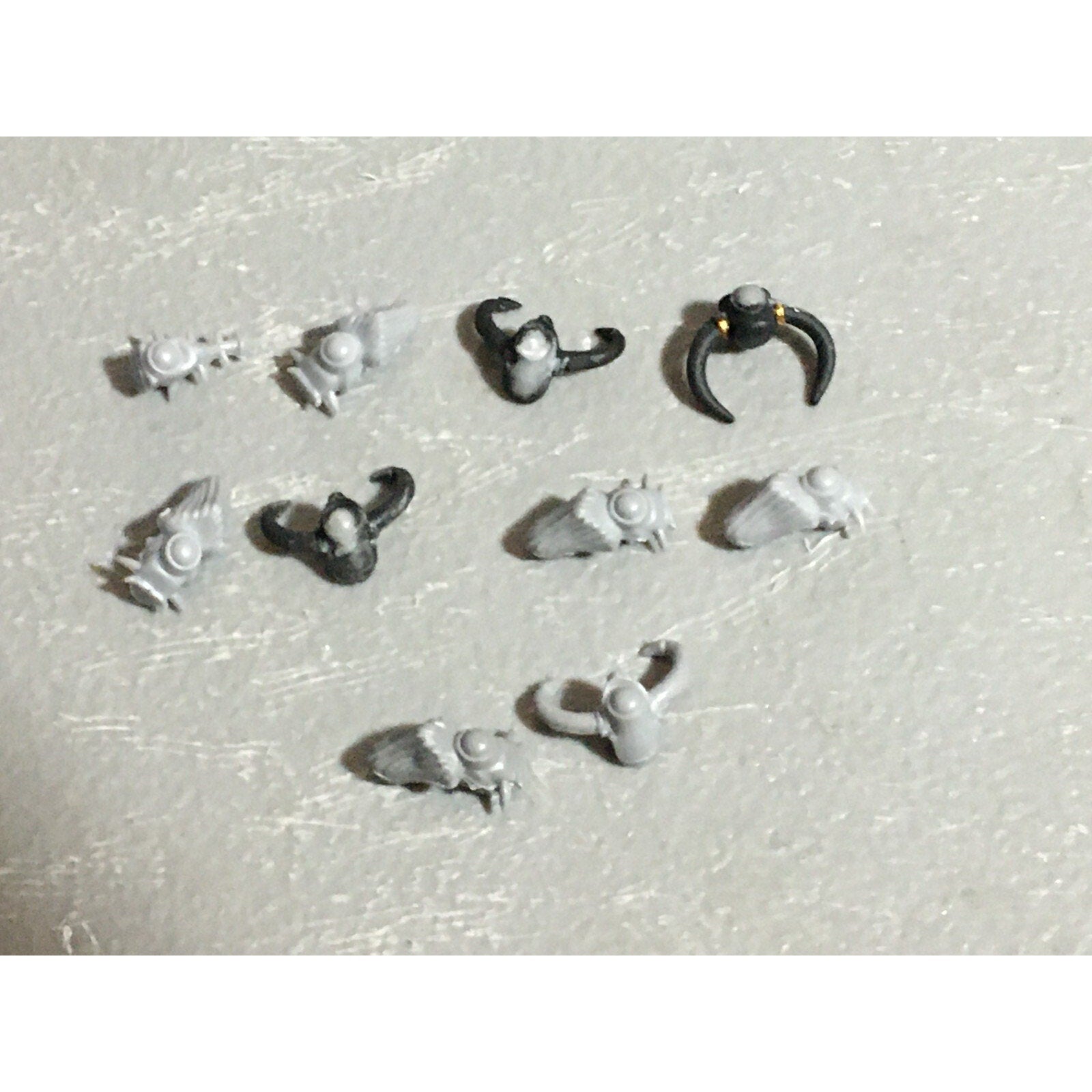 A22253 WARHAMMER FANTASY CHAOS MORTALS BITS LOT WARRIORS KNIGHTS HEADS GW OOP