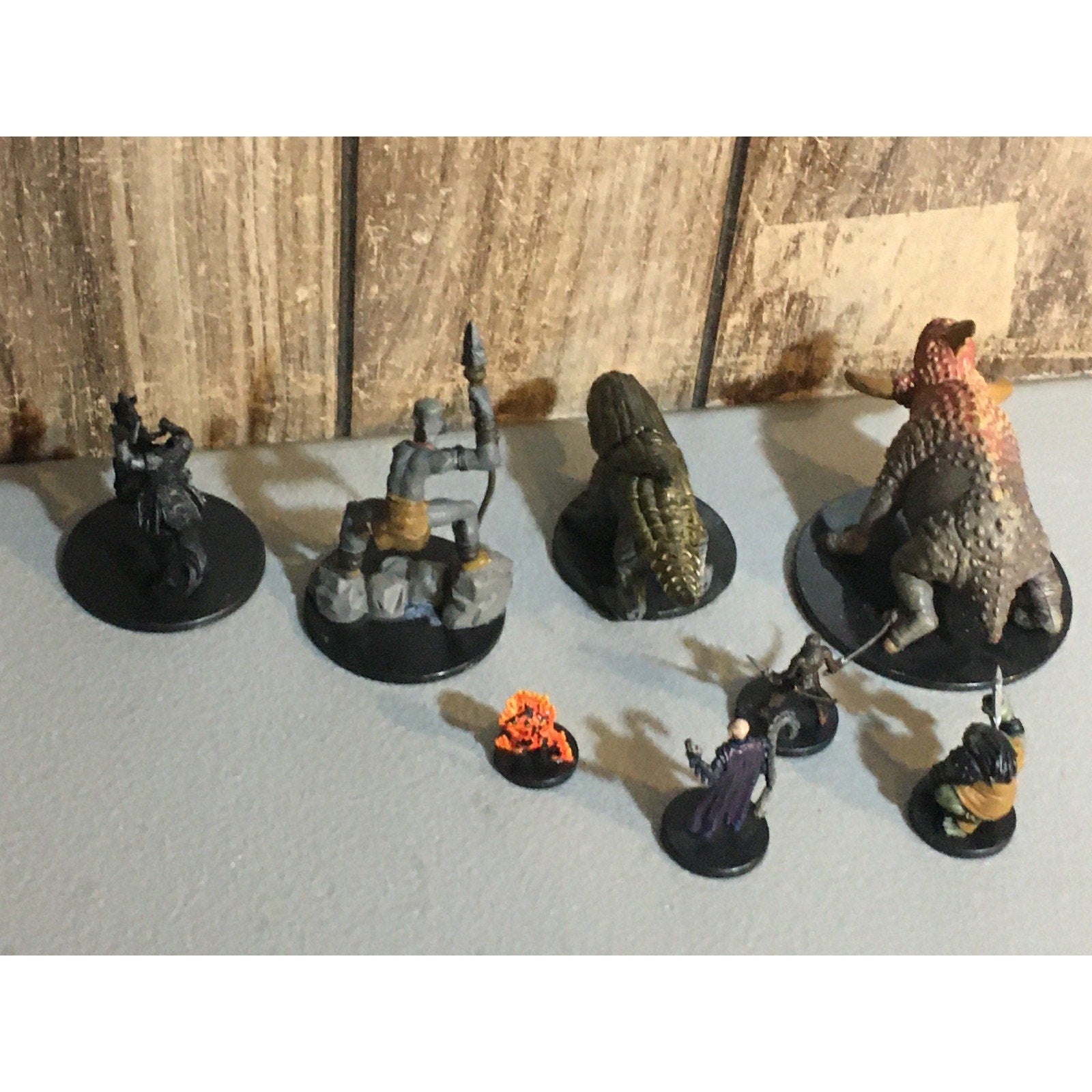 A34026 WIZARDS WIZKIDS PAIZO D&D MINIATURES PLASTIC BULETTE DULLAHAN STONE GIANT