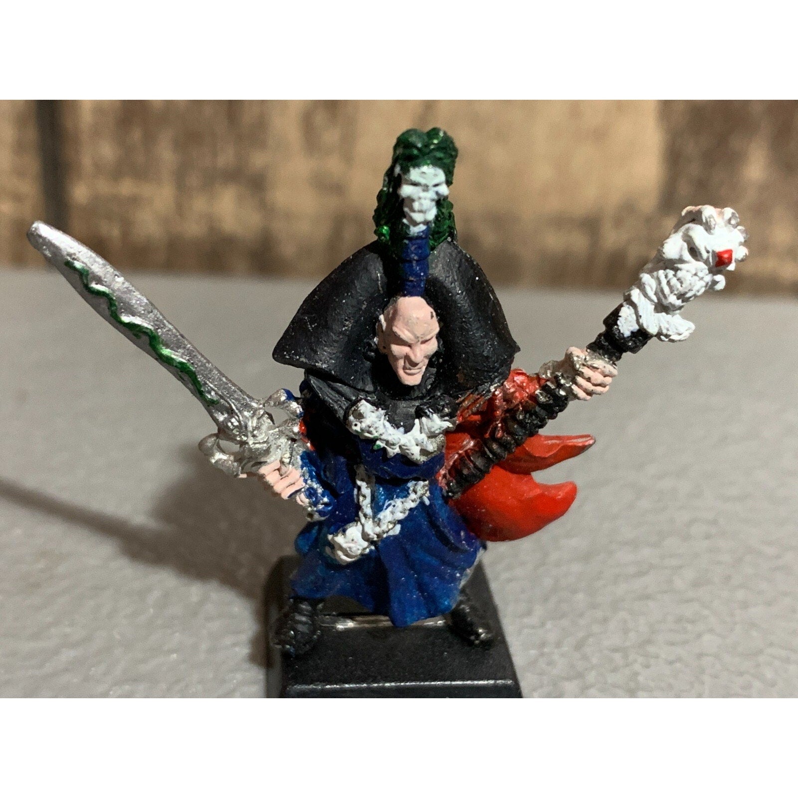 A16874 WARHAMMER AOS FANTASY UNDEAD VAMPIRE COUNTS METAL NECROMANCER OOP