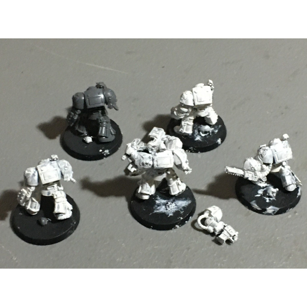 A22411 WARHAMMER 40K SPACE MARINES DARK ANGELS DEATHWING TERMINATORS BROKE SERGT