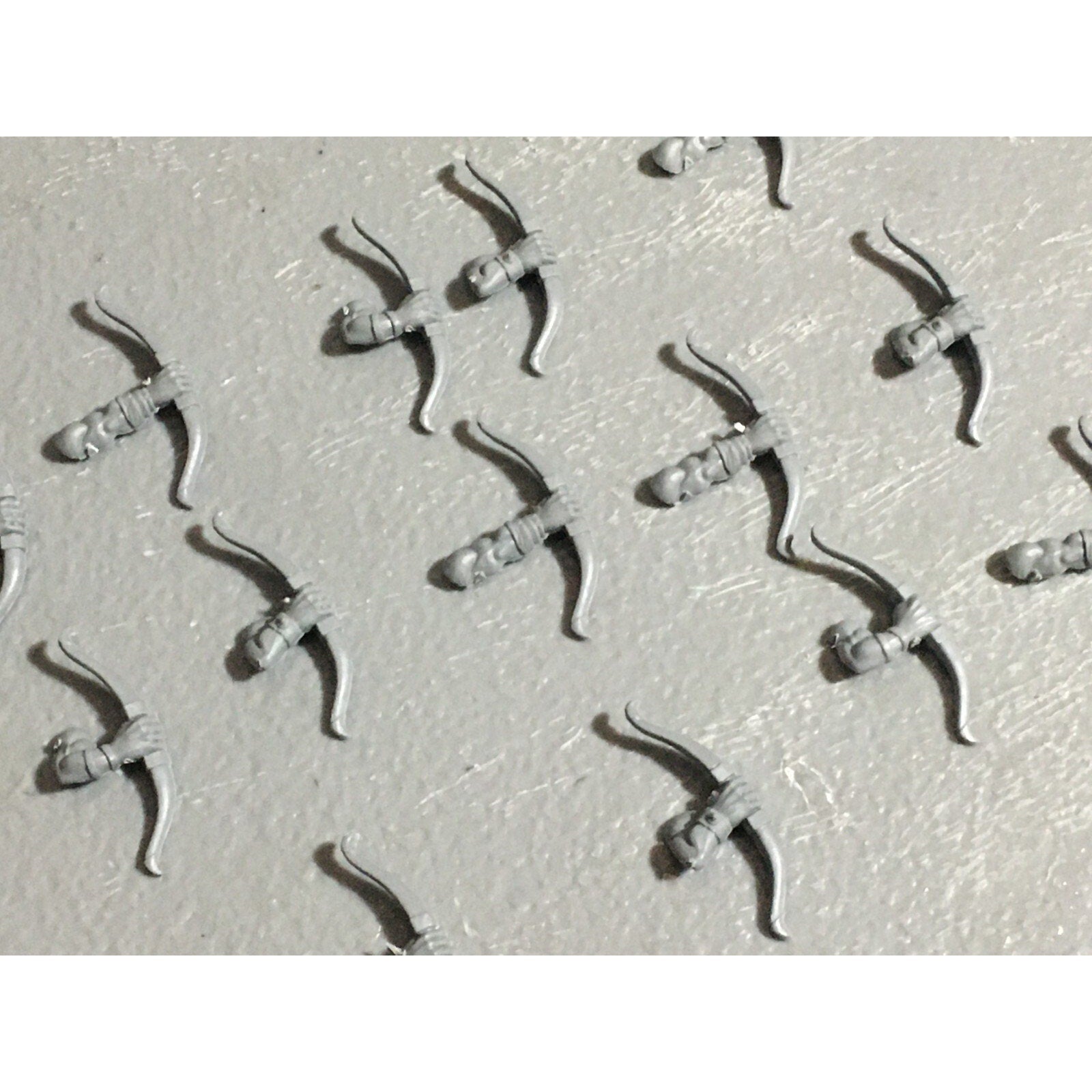 A22634 WARHAMMER FANTASY ORCS & GOBLINS BITS LOT GOBLIN ARCHER BOWS GW OLD WORLD