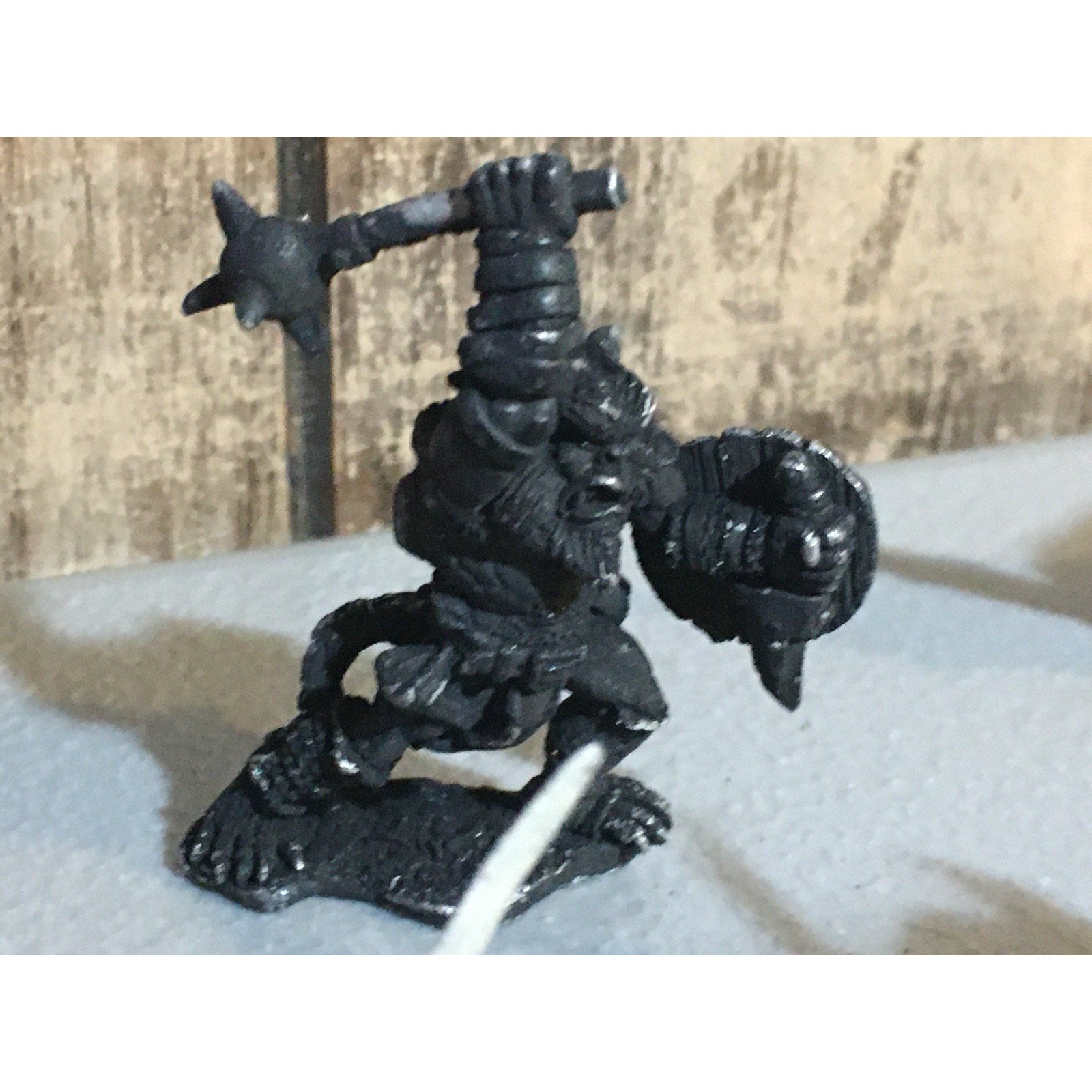 A34021 UNKNOWN METAL MINIATURES MIXED RATMAN ORC WARRIOR TABLETOP RPG