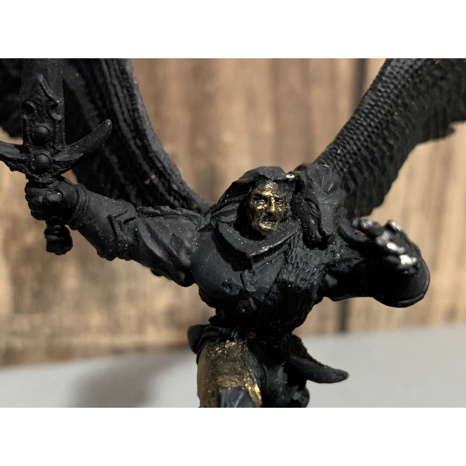 A11498 WARGAMES FANTASY FUTURISTIC METAL MINIATURE WINGED ANGEL HQ LORD