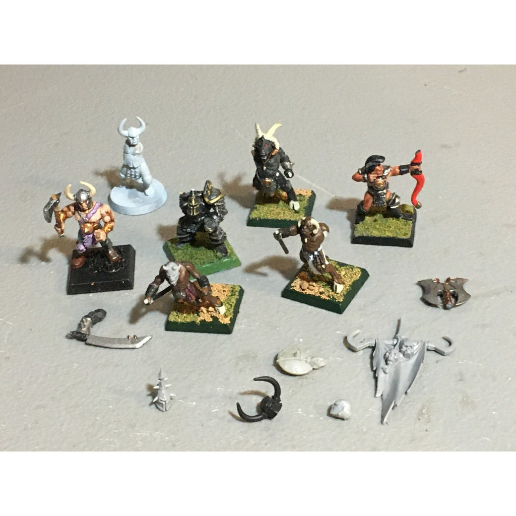 A23489 WARHAMMER FANTASY INCOMPLETE LOT CHAOS MIXED BEASTS MORTALS GW