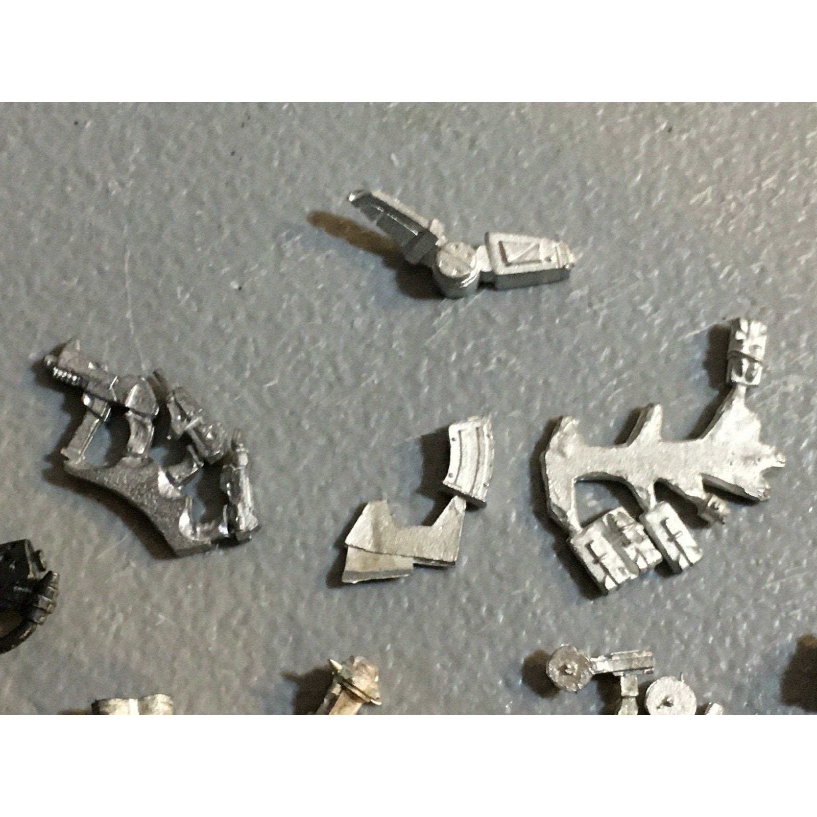 A32547 UNKNOWN MINIATURES ALL METAL BITS & INCOMPLETE LOT SCI-FI FUTURISTIC