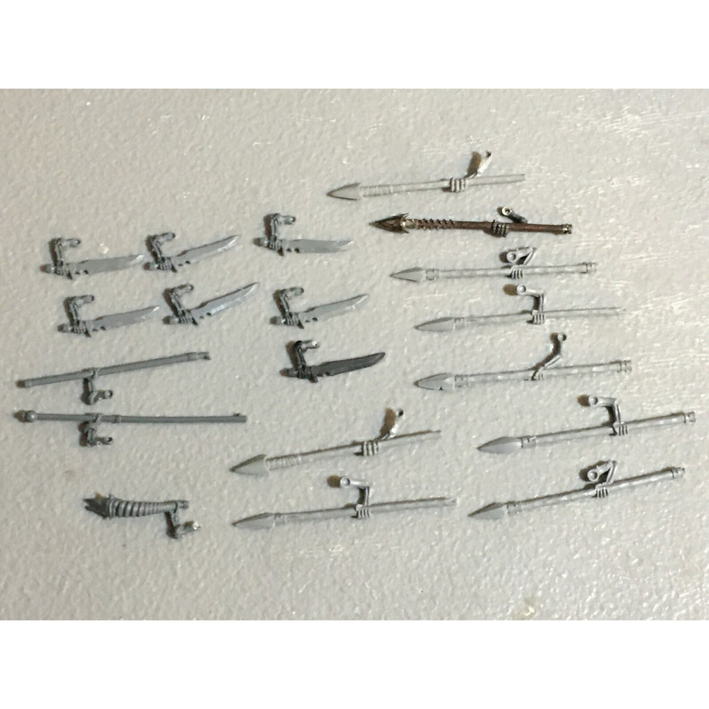 A23419 WARHAMMER FANTASY VAMPIRE COUNTS BITS LOT SKELETON WIGHT SPEAR SWORD ARMS