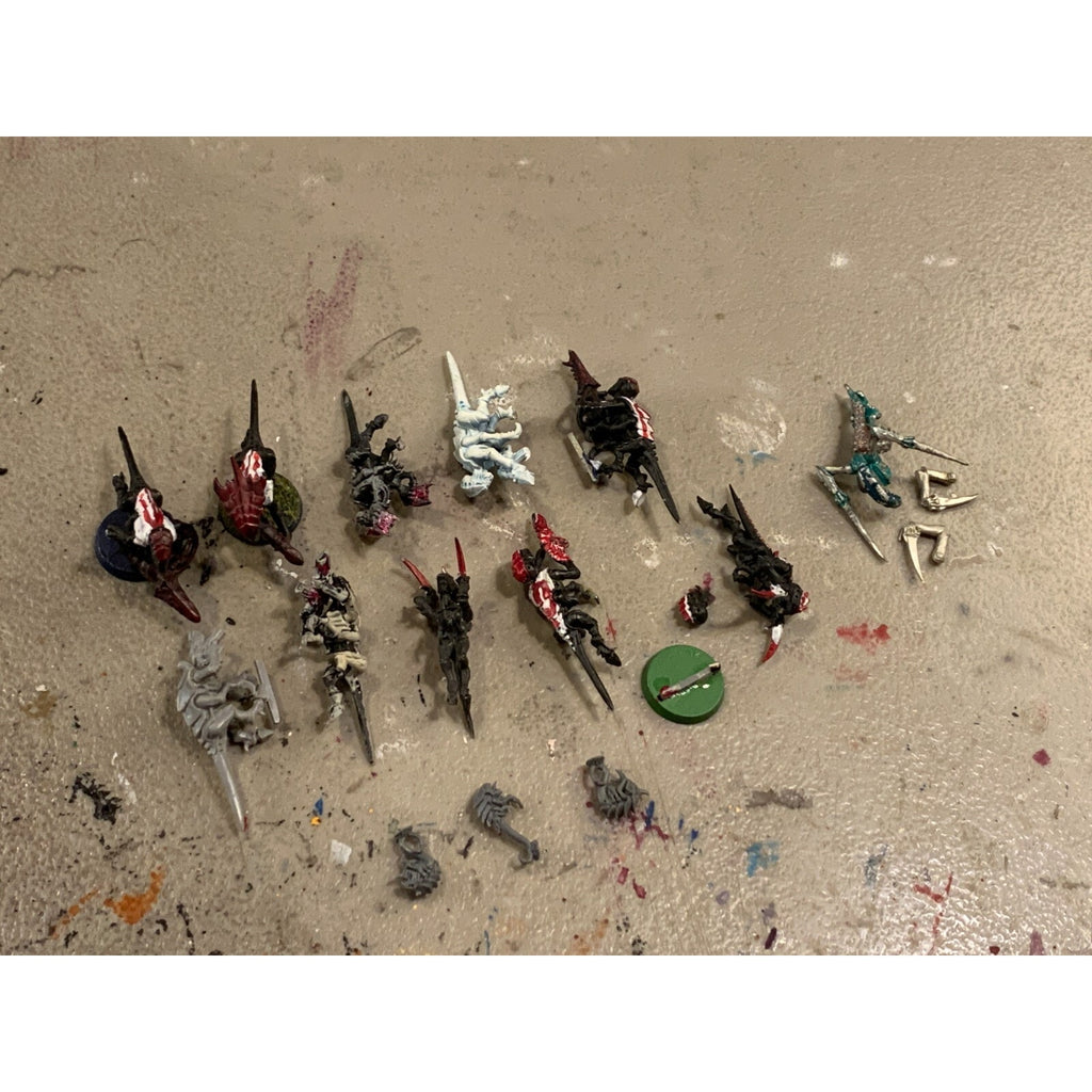 A23023 WARHAMMER 40K TYRANIDS BITS LOT INCOMPLETE GAUNTS RIPPER 1 METAL