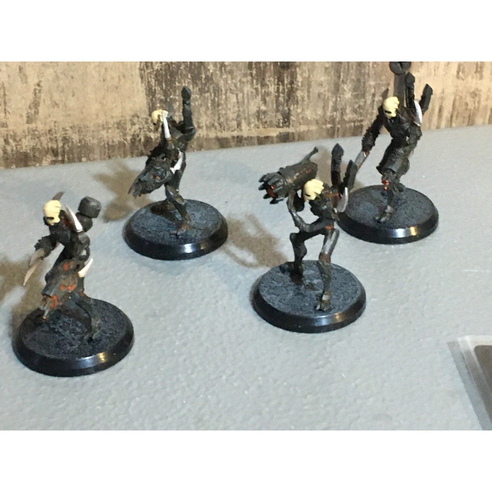 A33514 RACKHAM AT-43 THERIAN STORM GOLEMS 4 PK MINIATURES W CARD