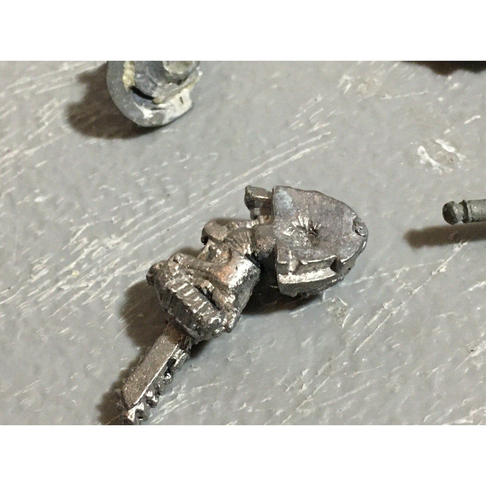 A22389 WARHAMMER 40K GREY KNIGHTS METAL BITS LOT ARMS WRIST MOUNTED GW