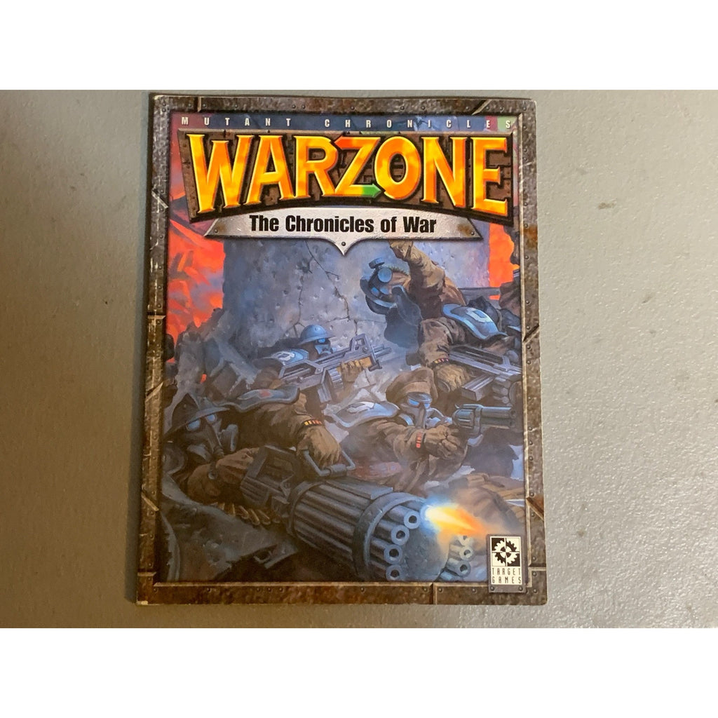 A31656 WARZONE MUTANT CH HHG HEARTBREAKER ARMY BOOK PLAYED THE CHRONICLES OF WAR