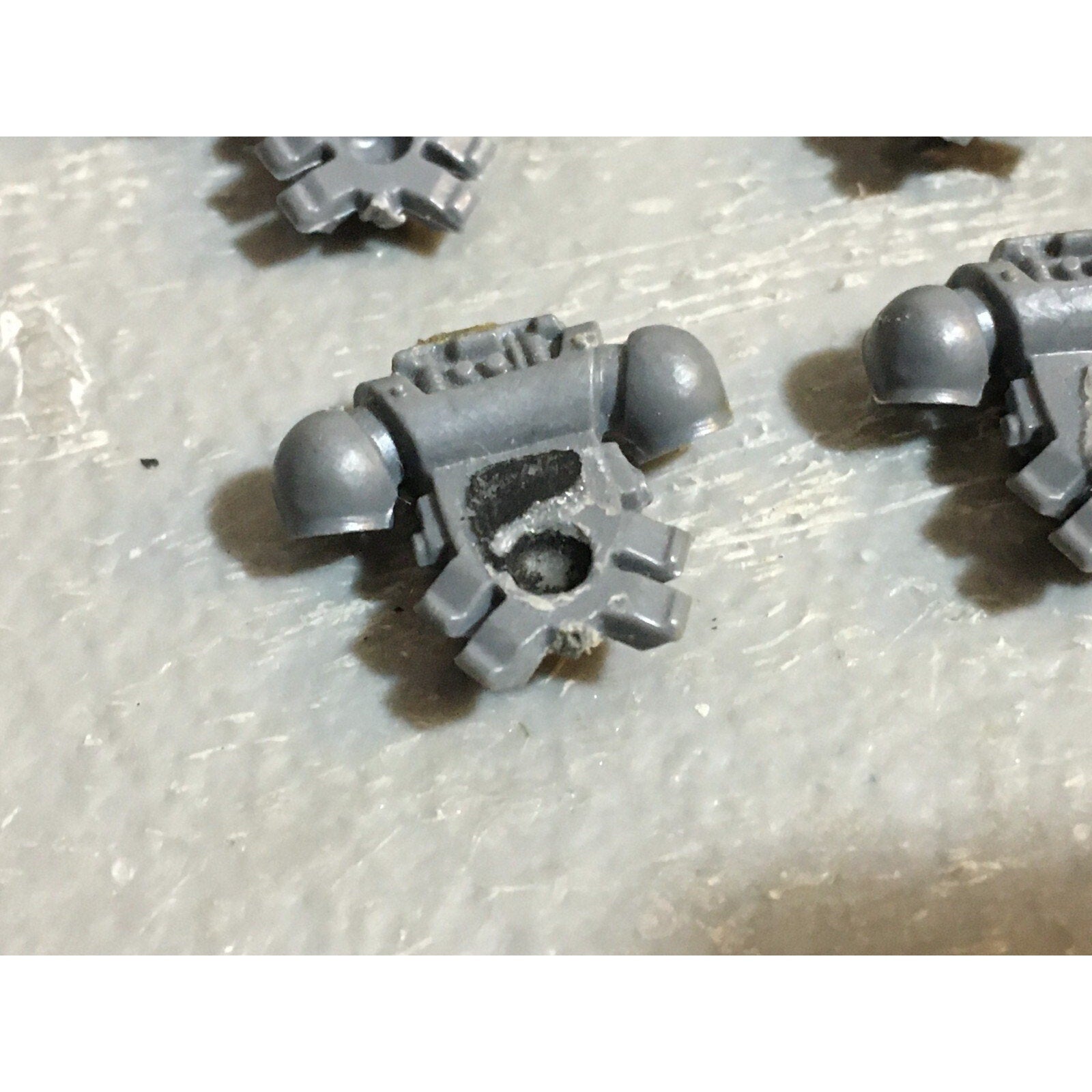 A23148 WARHAMMER 40K SPACE MARINES DARK ANGELS BITS LOT BACKPACKS GAMES WORKSHOP