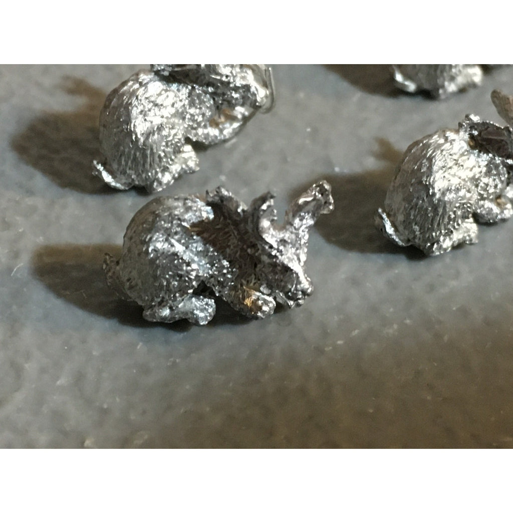 A32523 UNKNOWN METAL MINIATURES FAMILIAR? JACKALOPE CAT CRAB