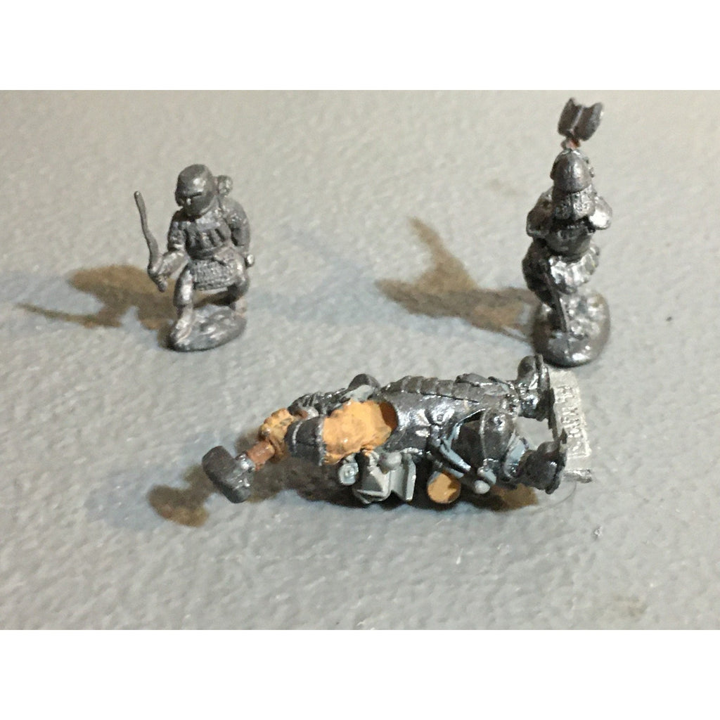 A29793 RAFM MINIATURES METAL UNNKNOWN MIXD HUMANS 3 PK SOLDIER WARRIOR SMITH