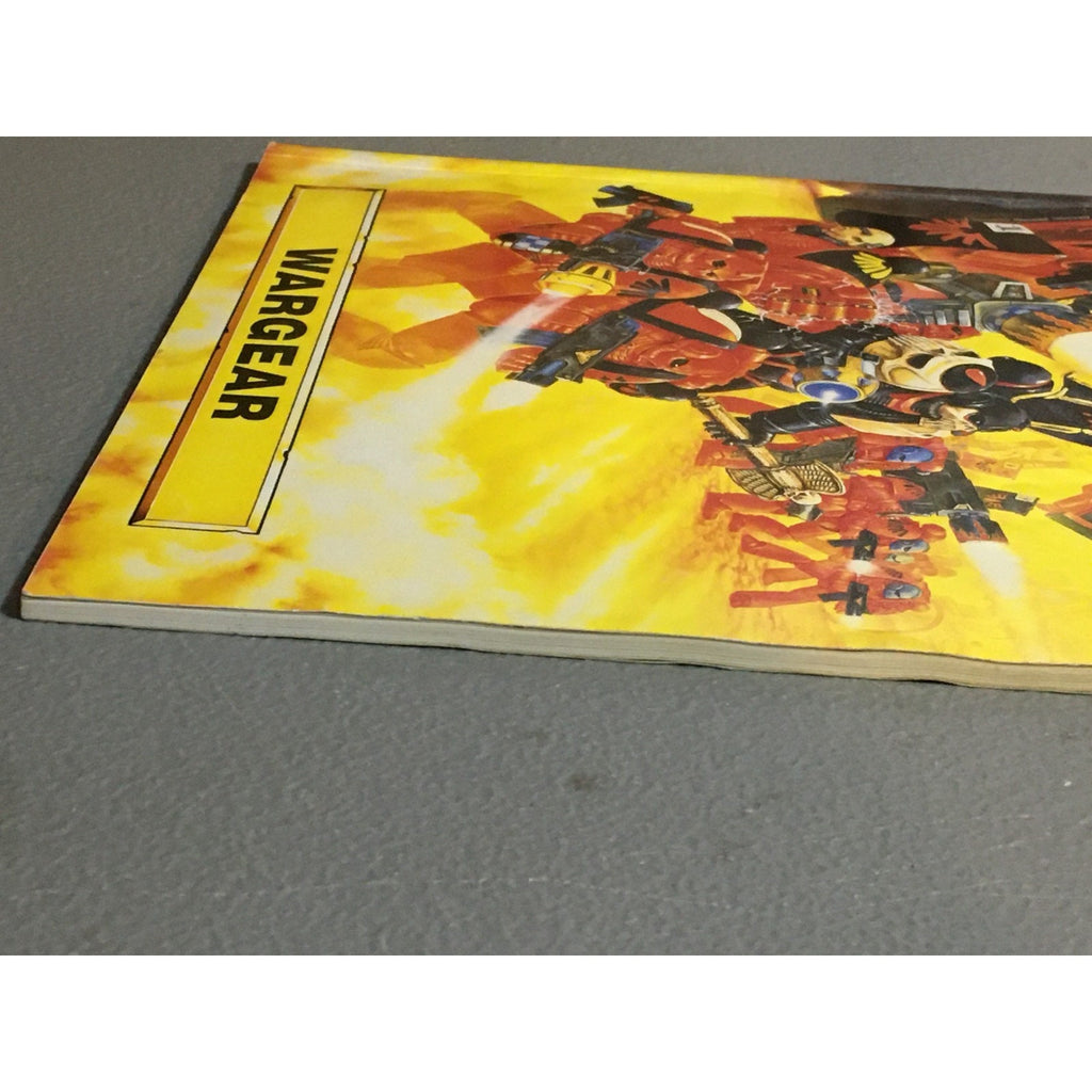 BOOK GAMES WORKSHOP WARHAMMER 40K 1993 WARGEAR 2ND ED SUPPLEMENT SB USED