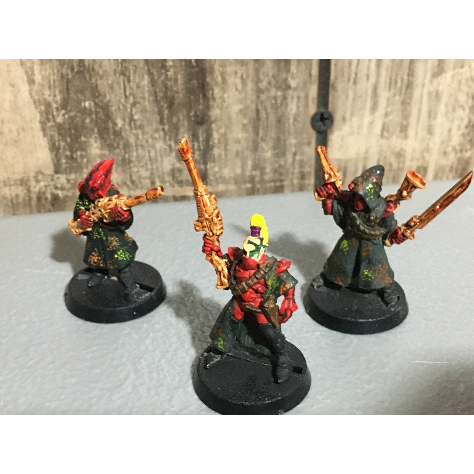 A19685 WARHAMMER 40K ELDAR CRAFTWORLDS METAL RANGERS 3 PK OOP