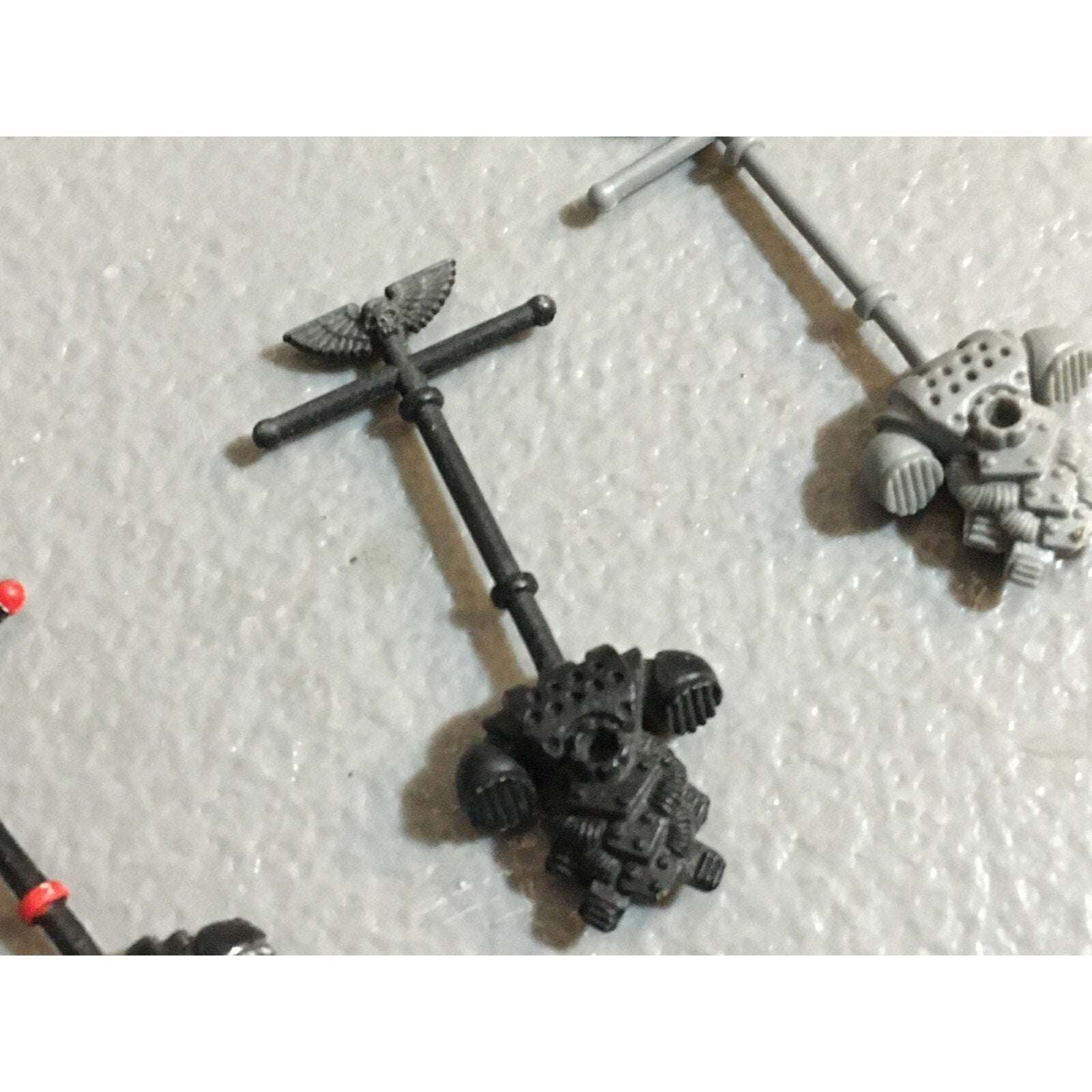 A23236 WARHAMMER 40K SPACE MARINES ROGUE TRADER BITS LOT BACKPACKS W POLES GW