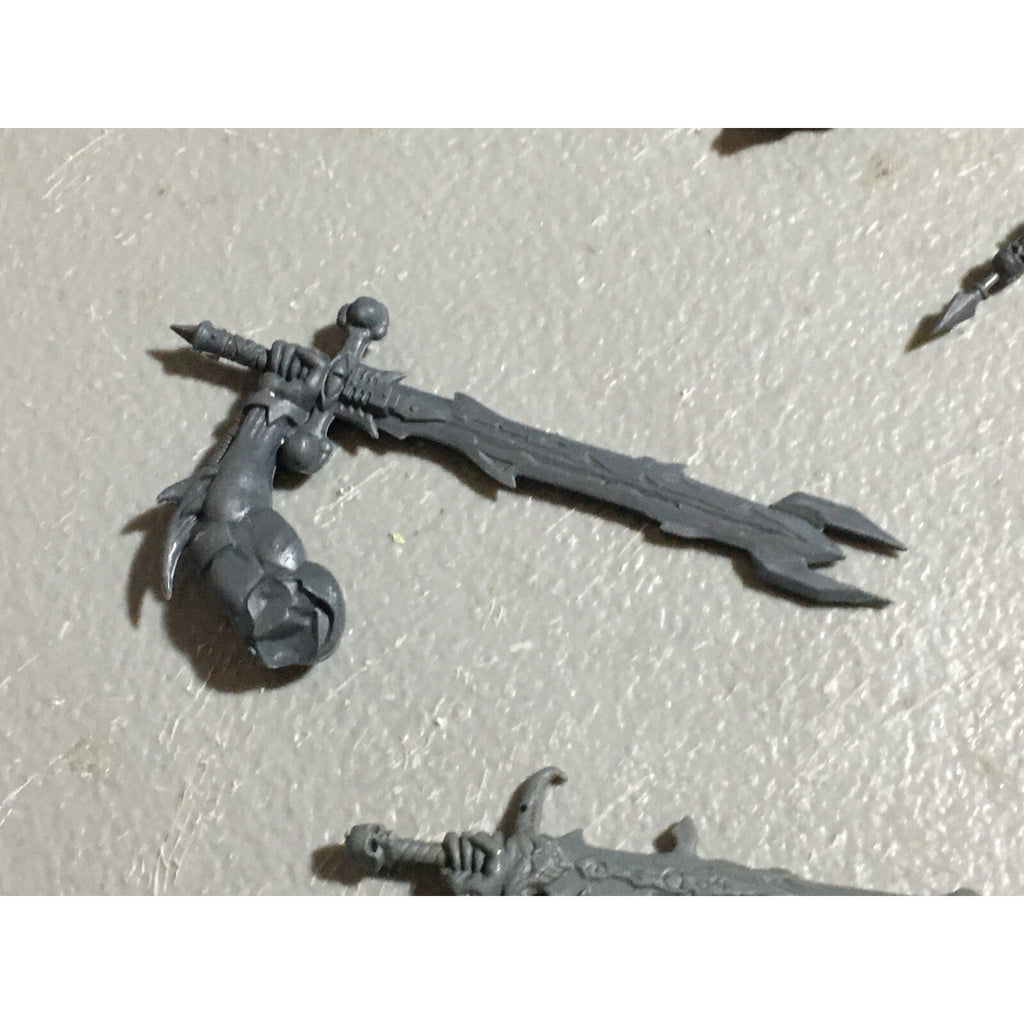 A22041 WARHAMMER 40K CHAOS SPACE MARINES BITS LOT DAEMON PRINCE GAMES WORKSHOP