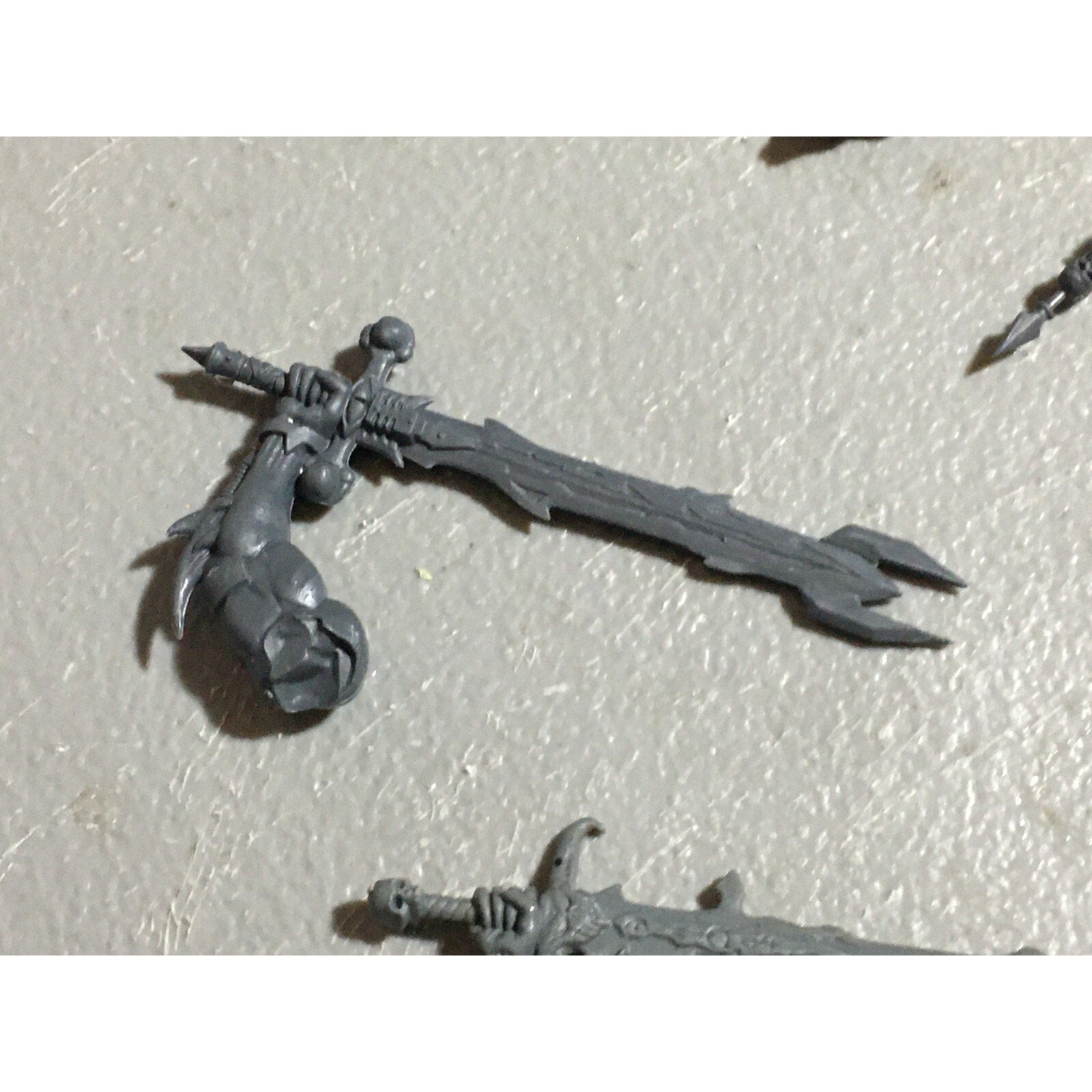 A22041 WARHAMMER 40K CHAOS SPACE MARINES BITS LOT DAEMON PRINCE GAMES WORKSHOP
