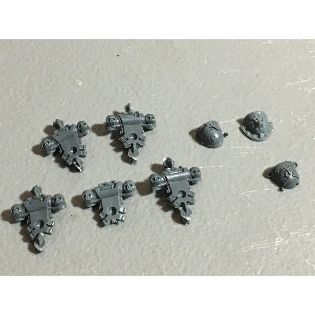 A22604 WARHAMMER SPACE MARINES DARK ANGELS BITS LOT BACKPACKS GAMES WORKSHOP GW