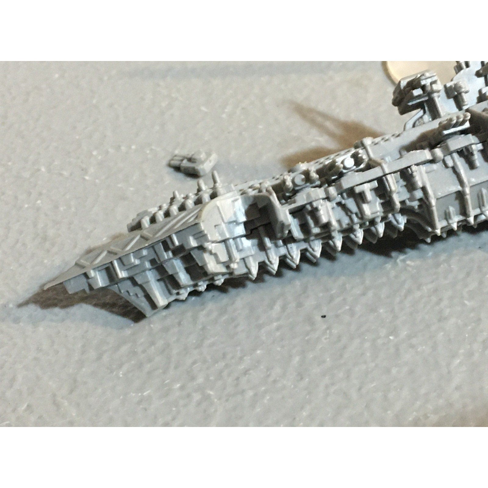 A32828 WARHAMMER 40K BATTLEFLEET GOTHIC CHAOS CRUISER MISS GUN BANK BIT GW