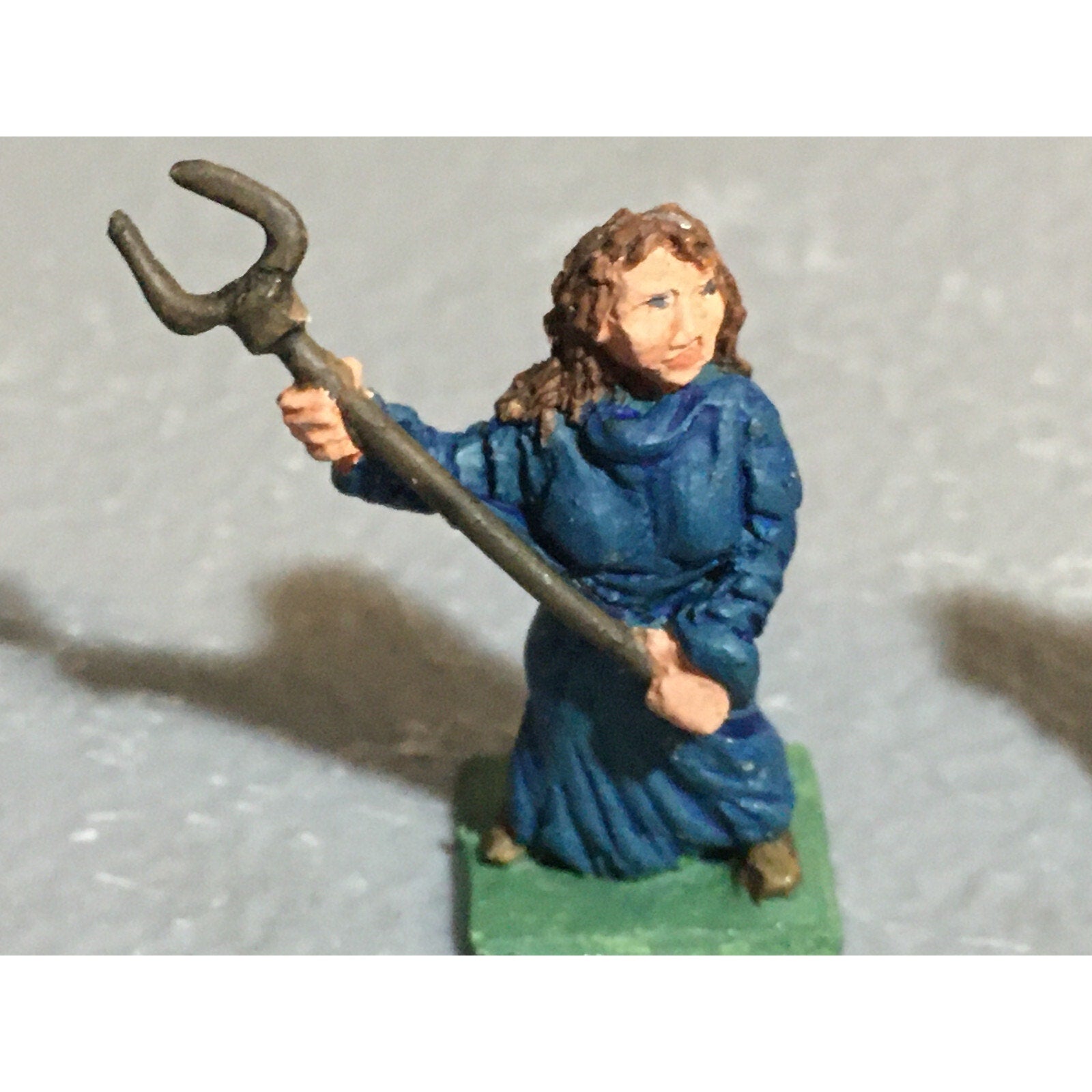 A10176 CITADEL PRE SLOTTA METAL RARE OOP HUMAN FARMERS PEASANTS 2 PK PAINTED