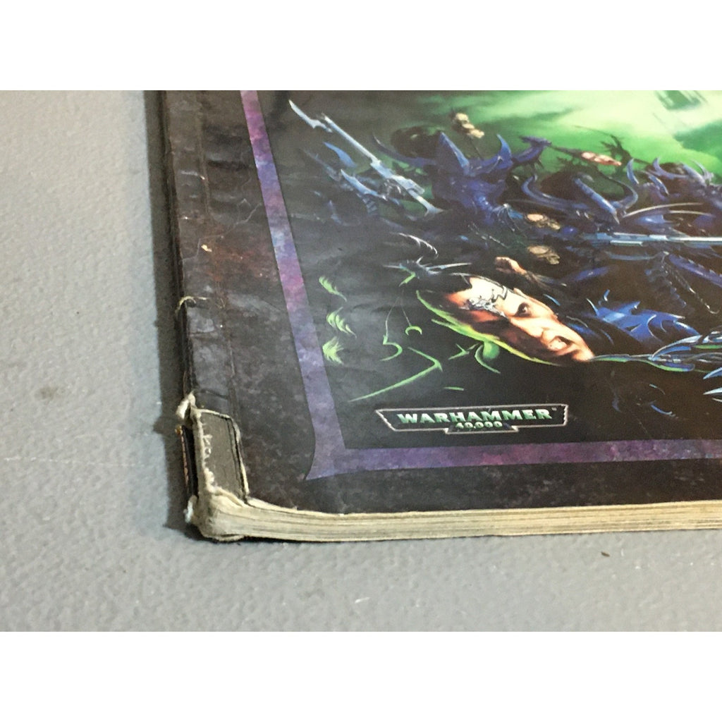 BOOK GAMES WORKSHOP WARHAMMER 40K CODEX DARK ELDAR 3RD ED SB USED
