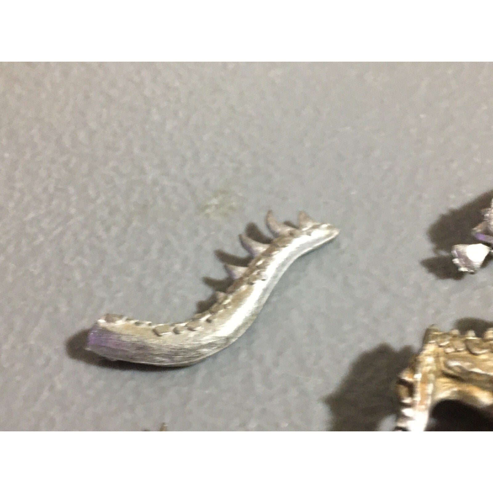 A20380 WARHAMMER FANTASY DARK ELVES METAL COLD ONE KNIGHT NO SHIELD SPEAR