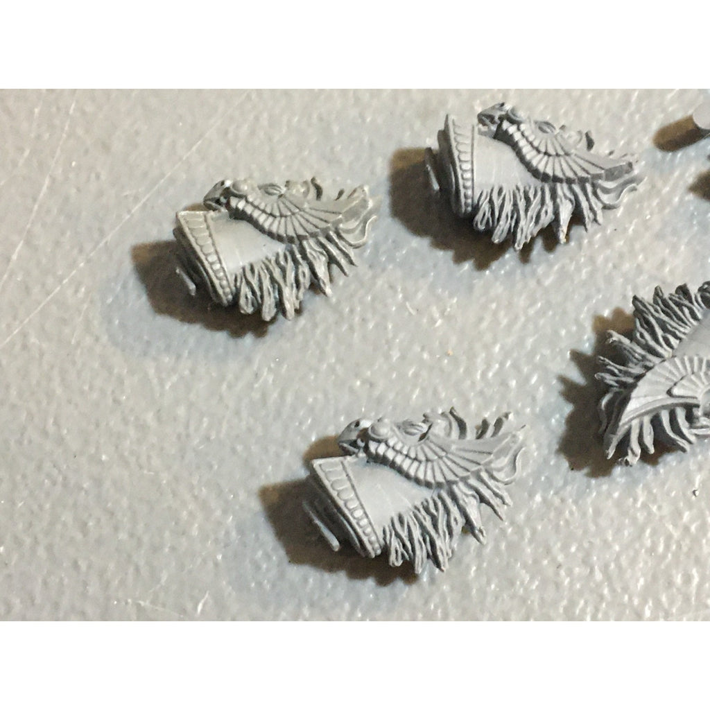 A24512 WARHAMMER FANTASY HIGH ELVES HORSE HEADS BITS LOT 7 PK GAMES WORKSHOP GW