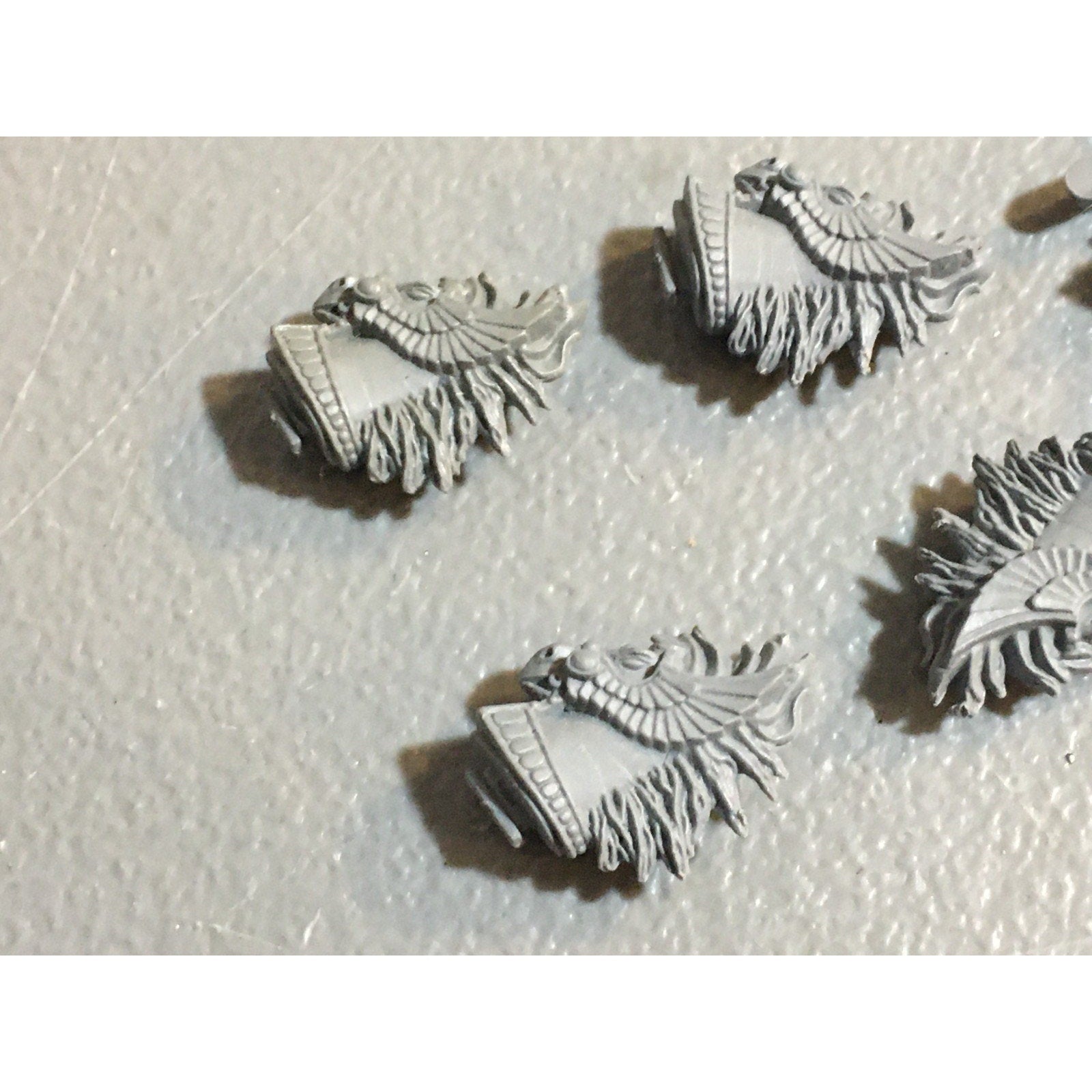 A24512 WARHAMMER FANTASY HIGH ELVES HORSE HEADS BITS LOT 7 PK GAMES WORKSHOP GW