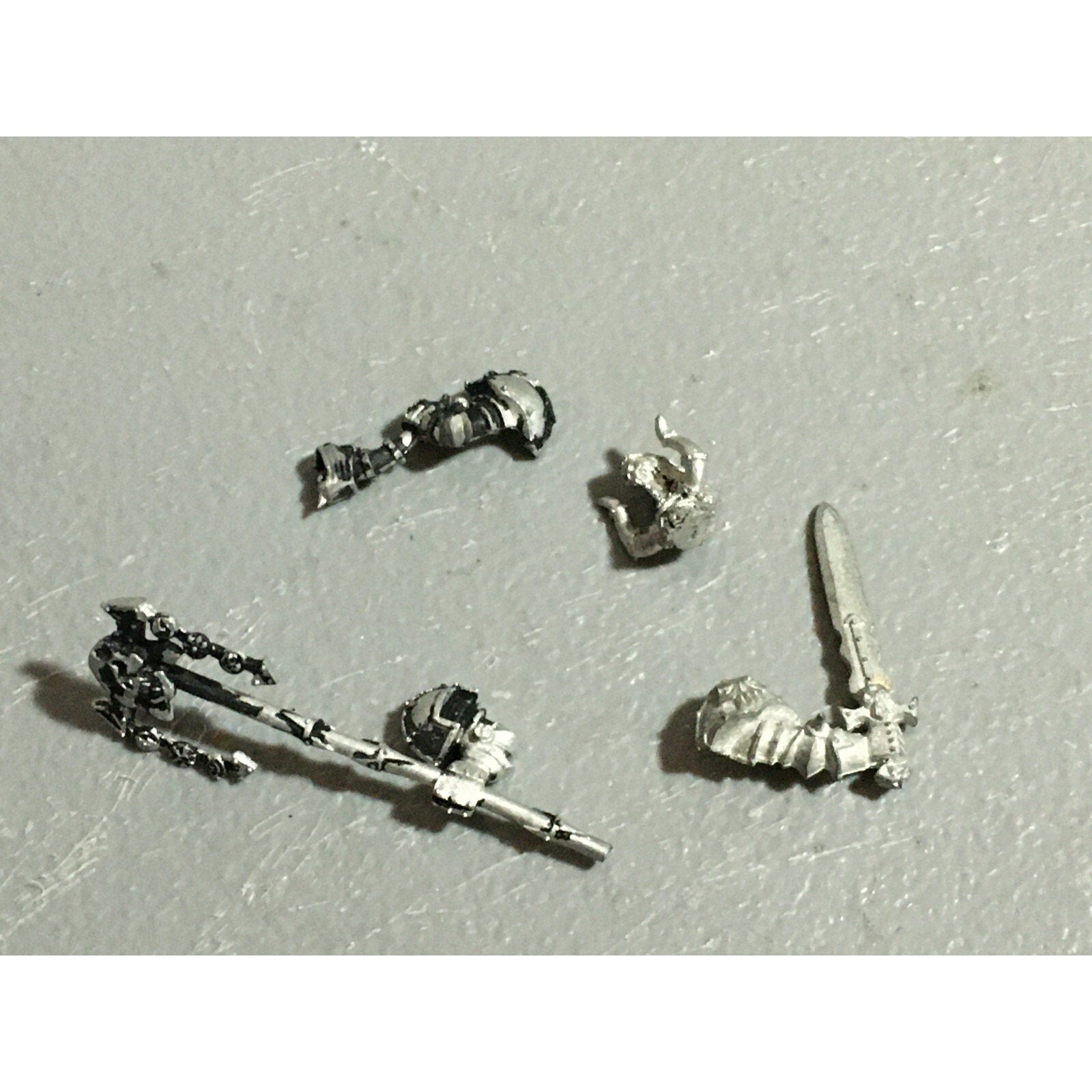 A22371 WARHAMMER FANTASY WARRIORS CHAOS MORTALS METAL BITS LOT REGIMENT COMMAND