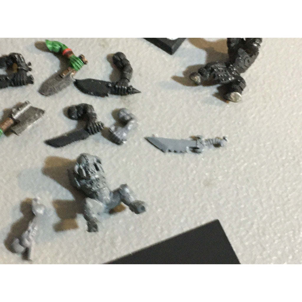 A33618 WARHAMMER FANTASY ORCS & GOBLINS INCOMPLETE BOYZ + BITS LOT GW
