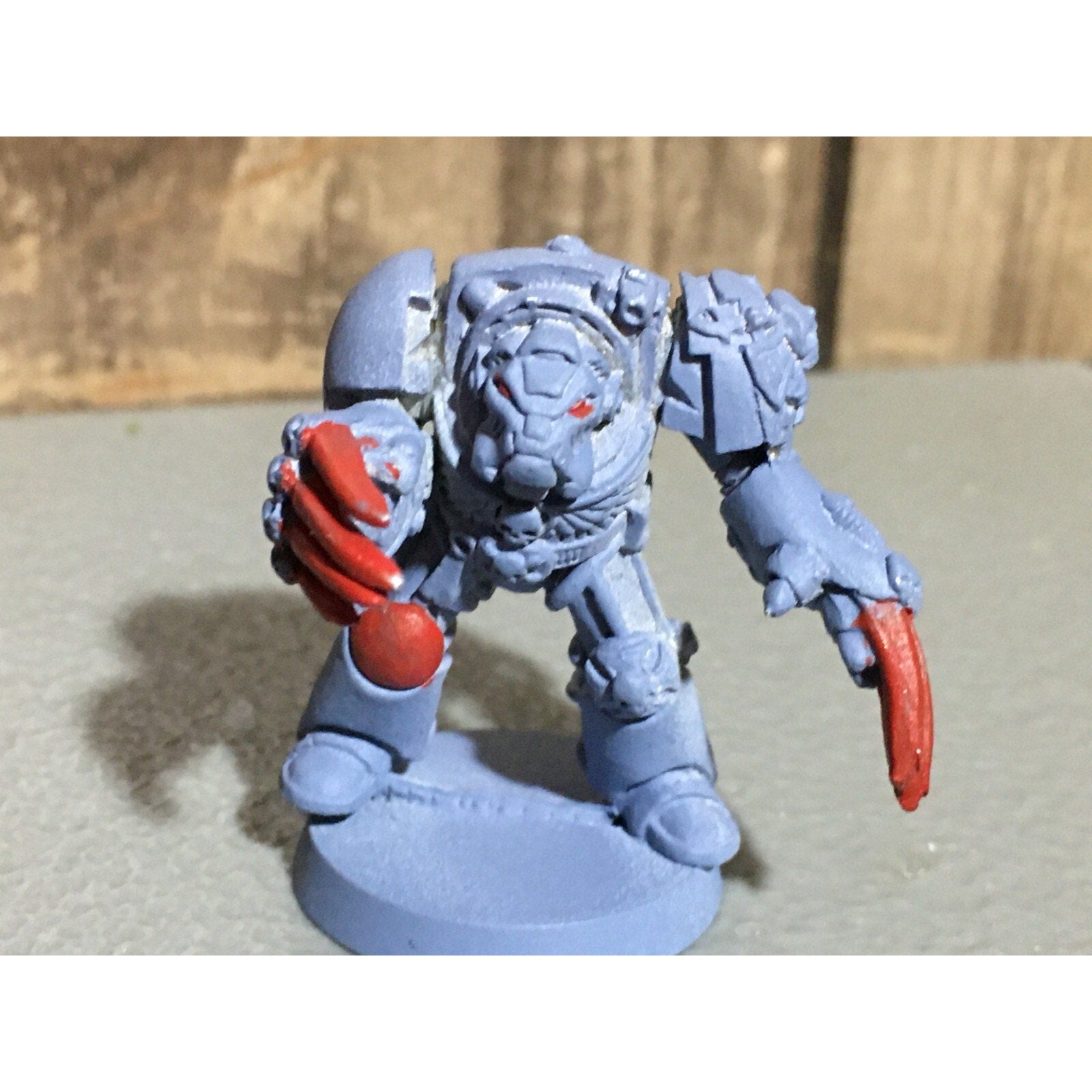 A20728 WARHAMMER 40K METAL SPACE MARINES ROGUE TRADER TERMINATOR LIGHTNING CLAWS