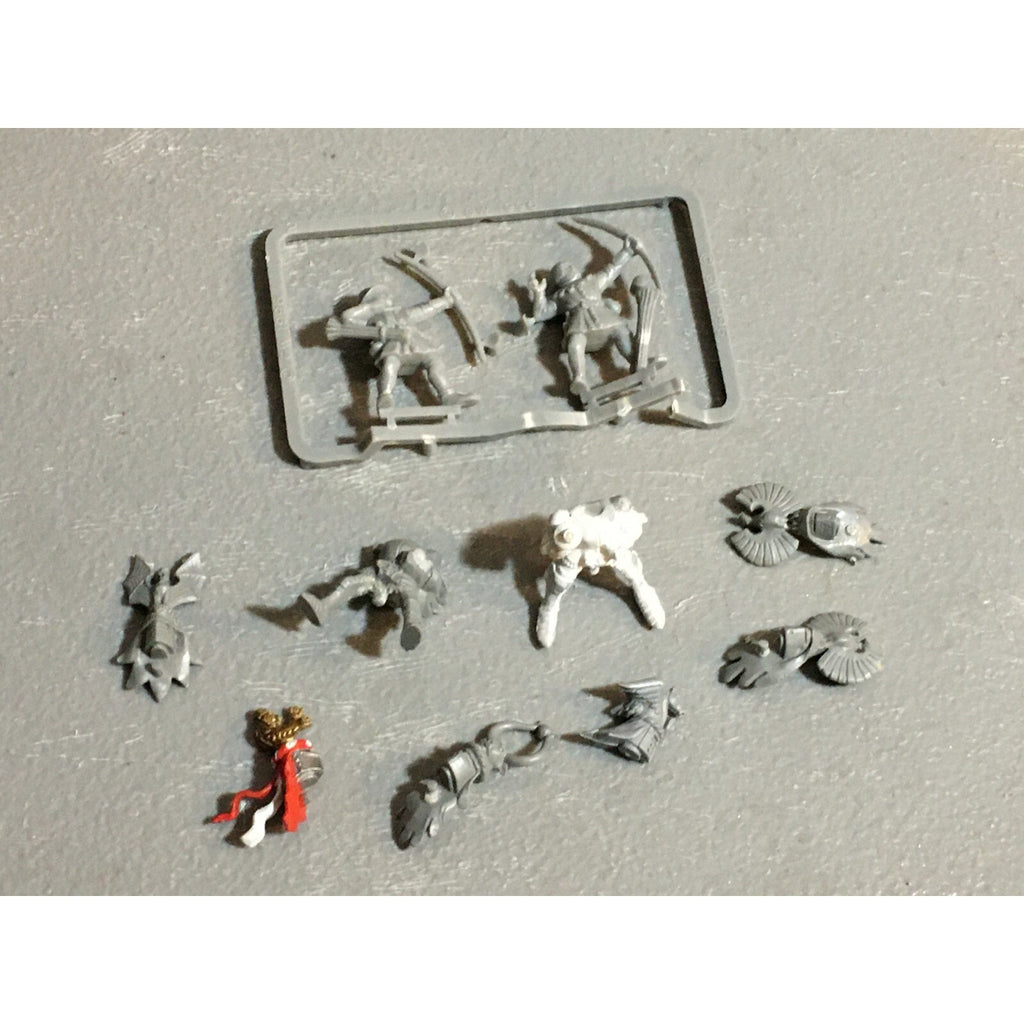 A23254 WARHAMMER FANTASY BRETONNIA KNIGHTS BITS + BOWMEN LOT GAMES WORKSHOP GW