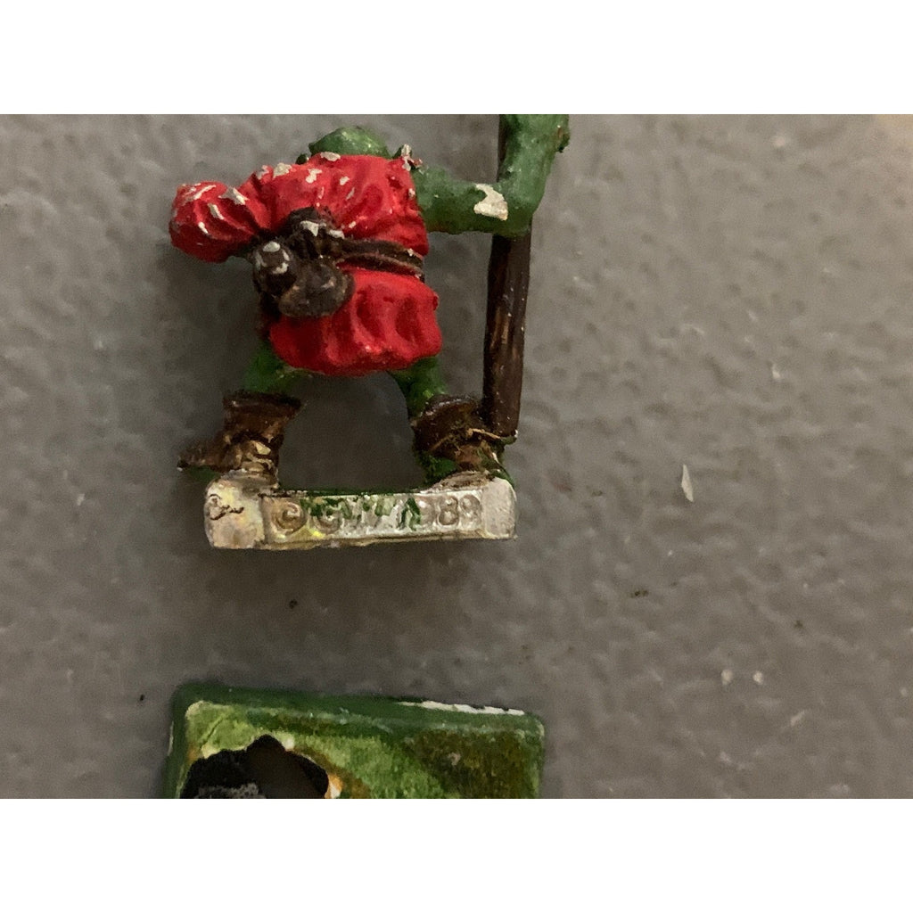 A31233 WARHAMMER CITADEL FANTASY AOS METAL ORCS & GOBLINS GOBLIN W/ SPEAR OOP
