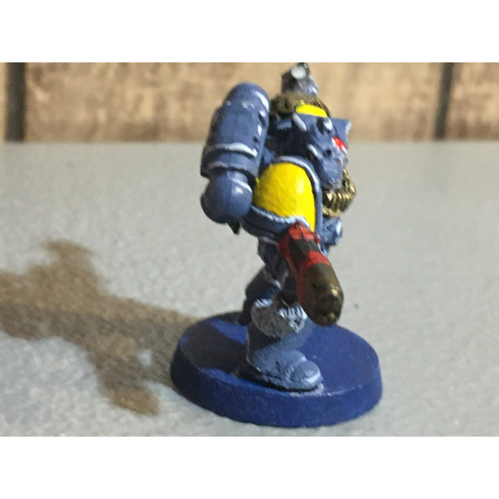 A31180 WARHAMMER 40K SPACE MARINES WOLVES METAL CAPTAIN WOLF HELMET GW