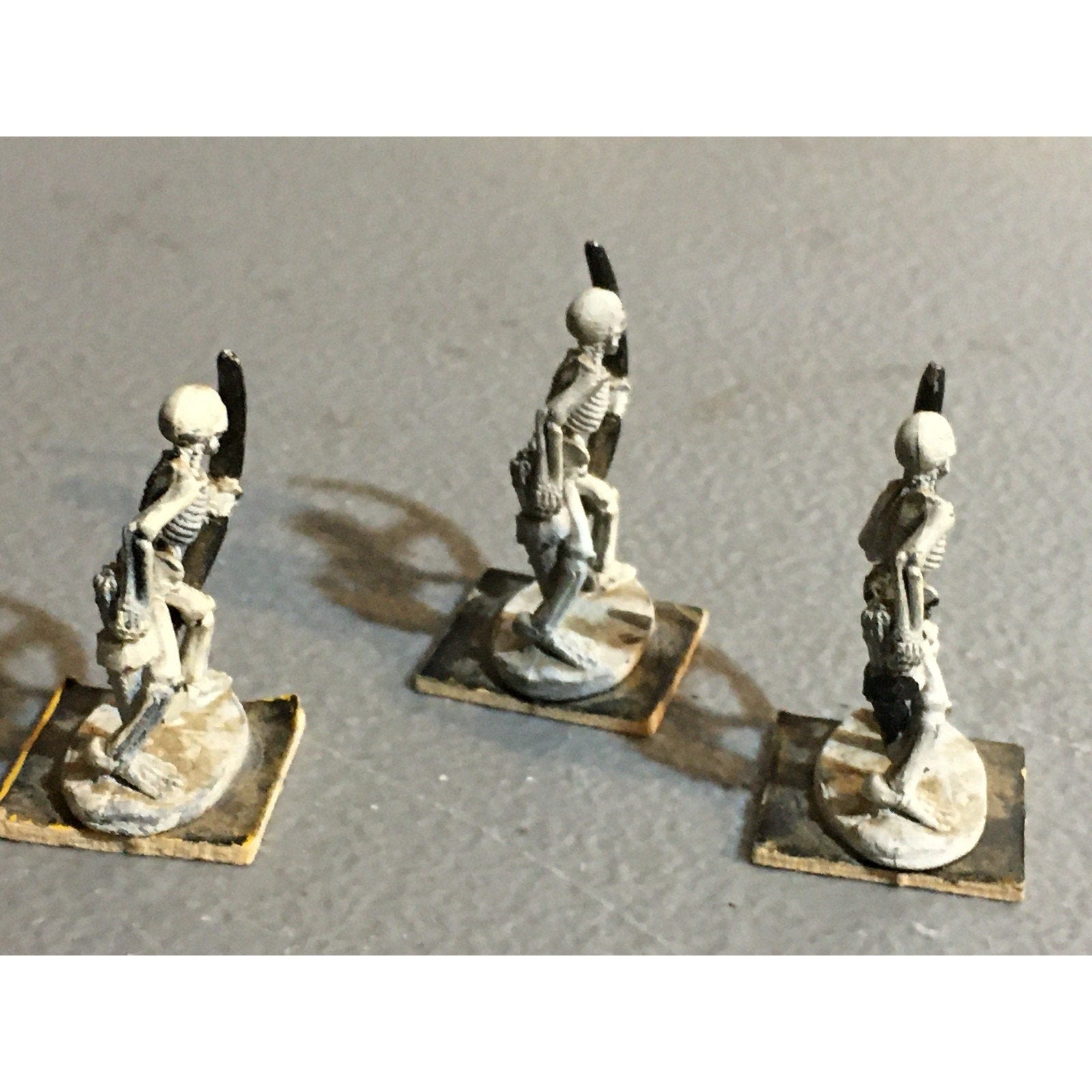 A32373 RAL PARTHA METAL MINIATURES SKELETON ARCHER 3 PK TABLETOP WAR GAMES