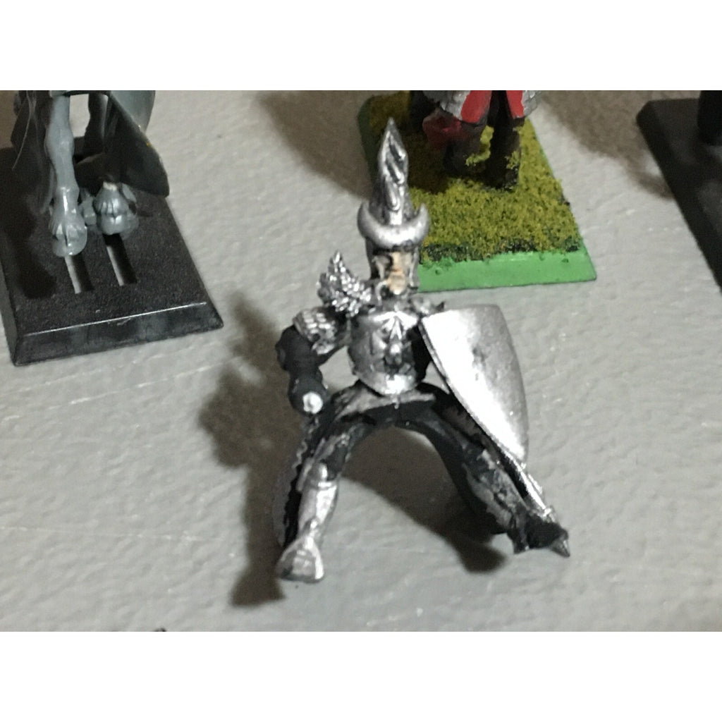 A22414 WARHAMMER FANTASY HIGH ELVES MIXED LOT HORSES SILVER HELM PRINCE GW