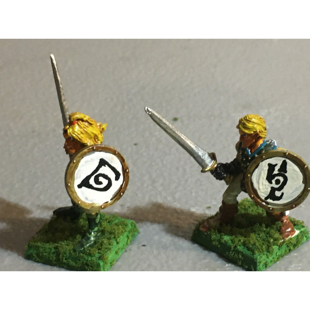 A18759 WARHAMMER FANTASY MARAUDER METAL WOOD ELVES WARRIORS 2 PK GW