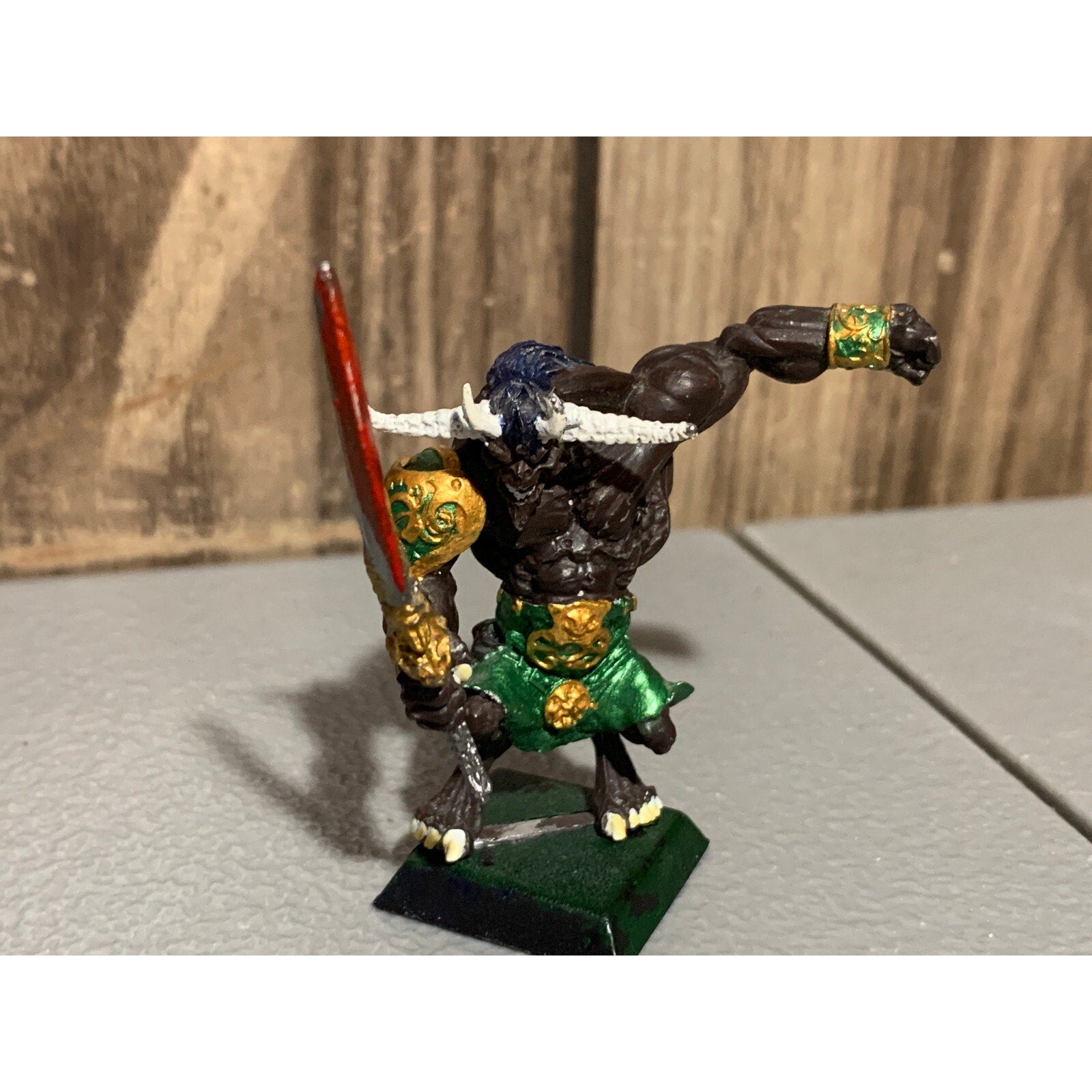 A10063 RACKHAM CONFRONTATION METAL OOP FORMOR FIEND PAINTED