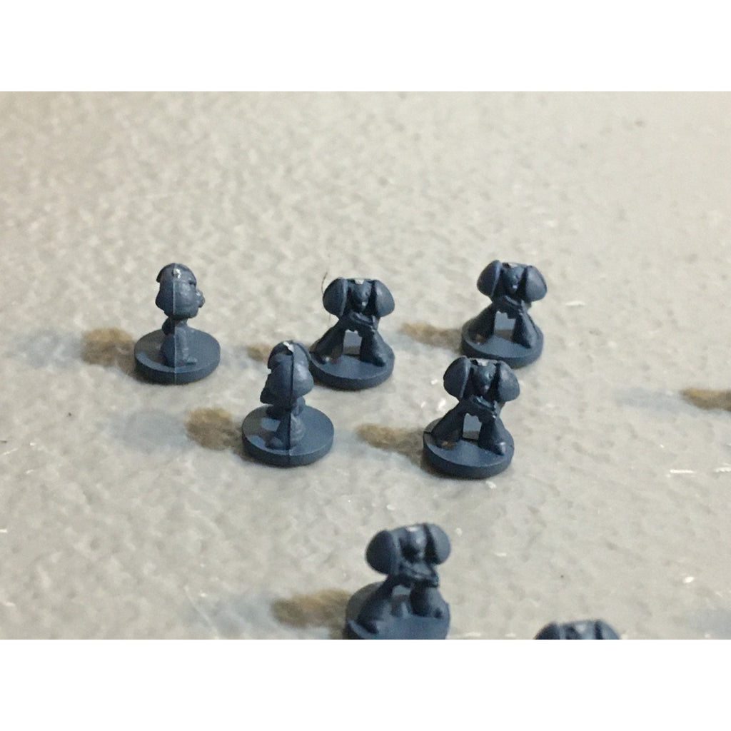 A25124 WARHAMMER 40K EPIC SPACE MARINES TACTICAL 10 STANDS GW