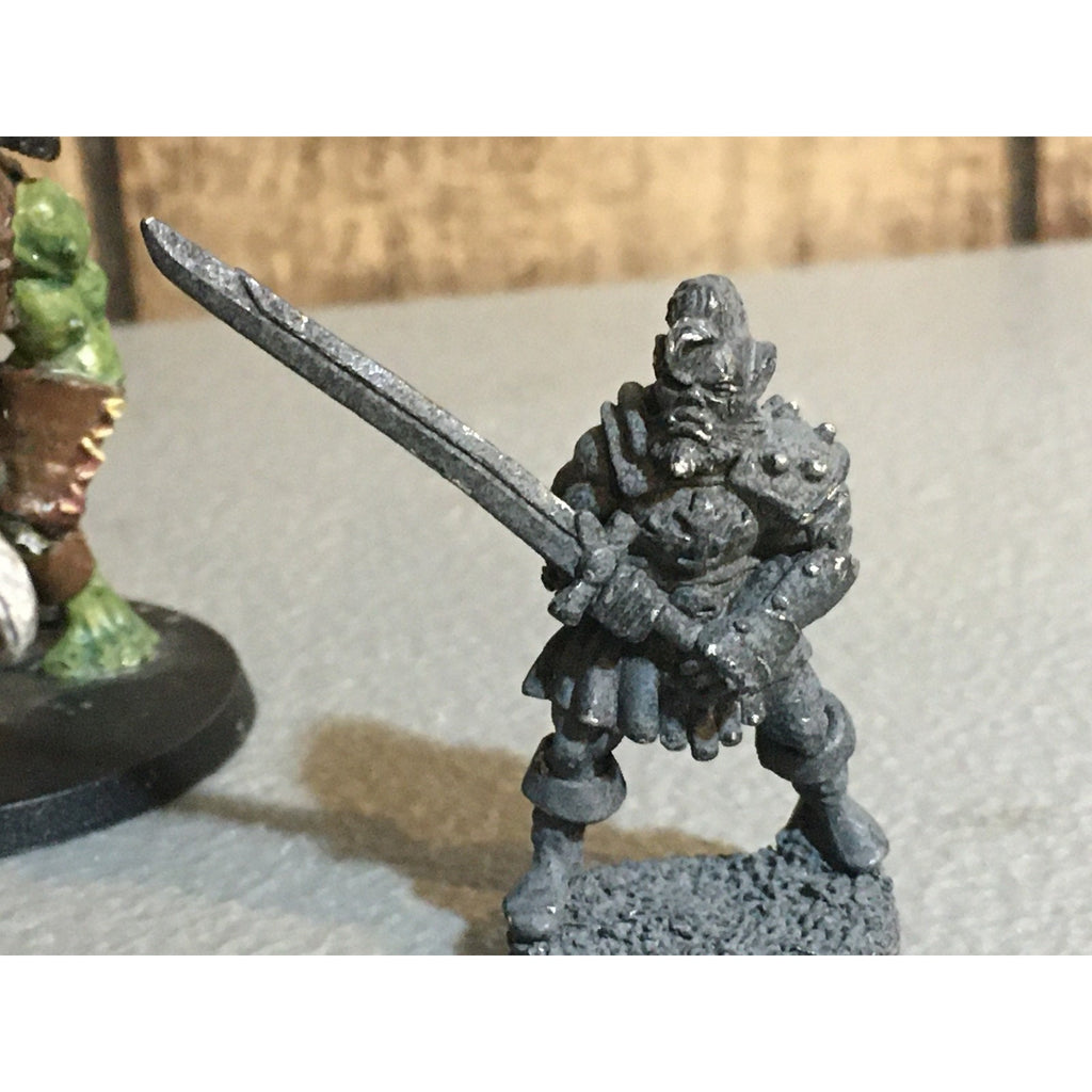 A34034 UNKNOWN METAL MINIATURES FANTASY MIXED LOT ORC ELF WARRIOR TABLETOP RPG