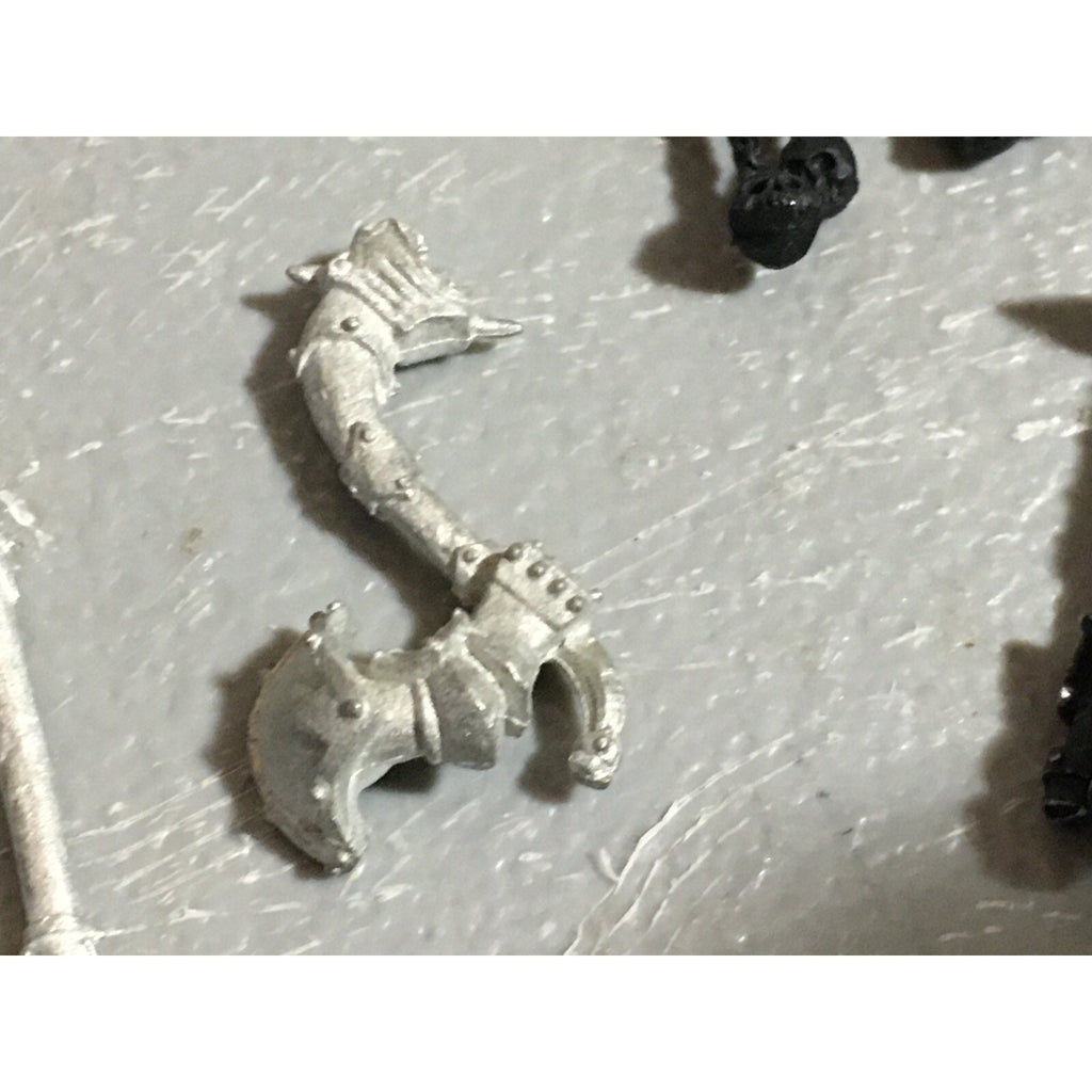 A22372 WARHAMMER FANTASY WARRIORS CHAOS MORTALS METAL BITS LOT REGIMENT COMMAND