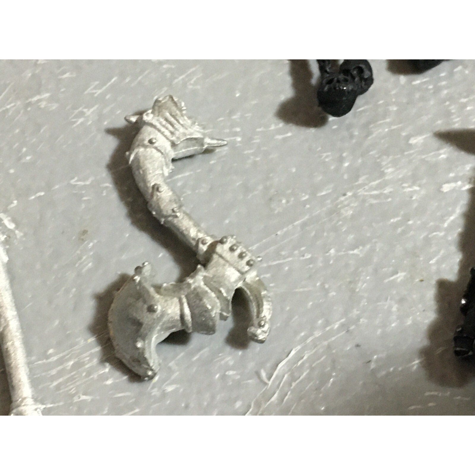 A22372 WARHAMMER FANTASY WARRIORS CHAOS MORTALS METAL BITS LOT REGIMENT COMMAND