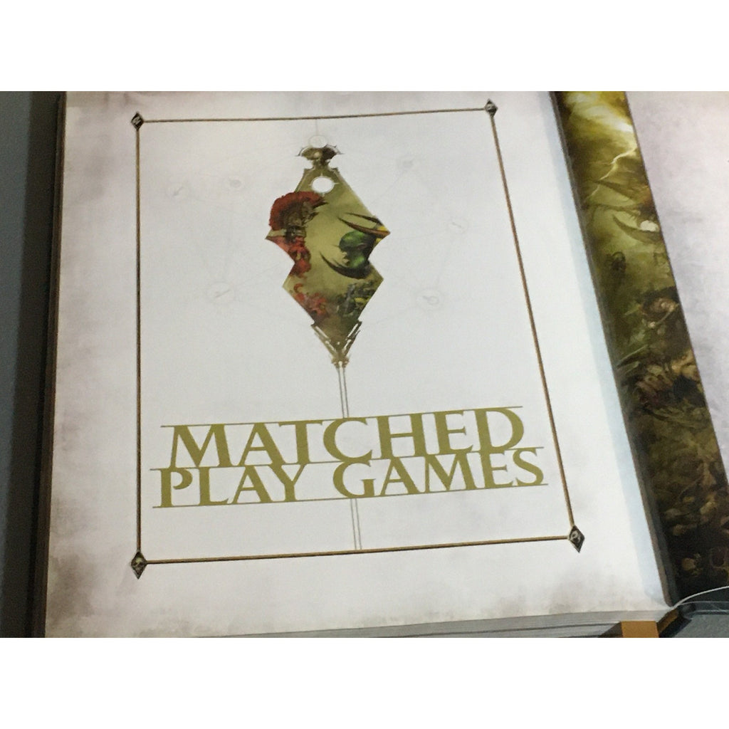 BOOK GAMES WORKSHOP WARHAMMER SIGMAR AOS CORE BOOK HARDBACK HB USED