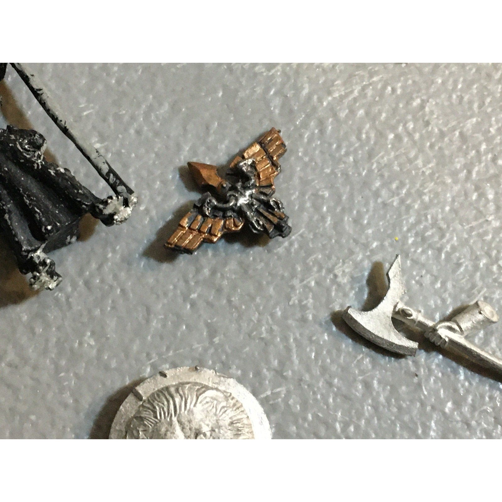 A32544 UNKNOWN MINIATURES ALL METAL BITS & INCOMPLETE LOT FANTASY