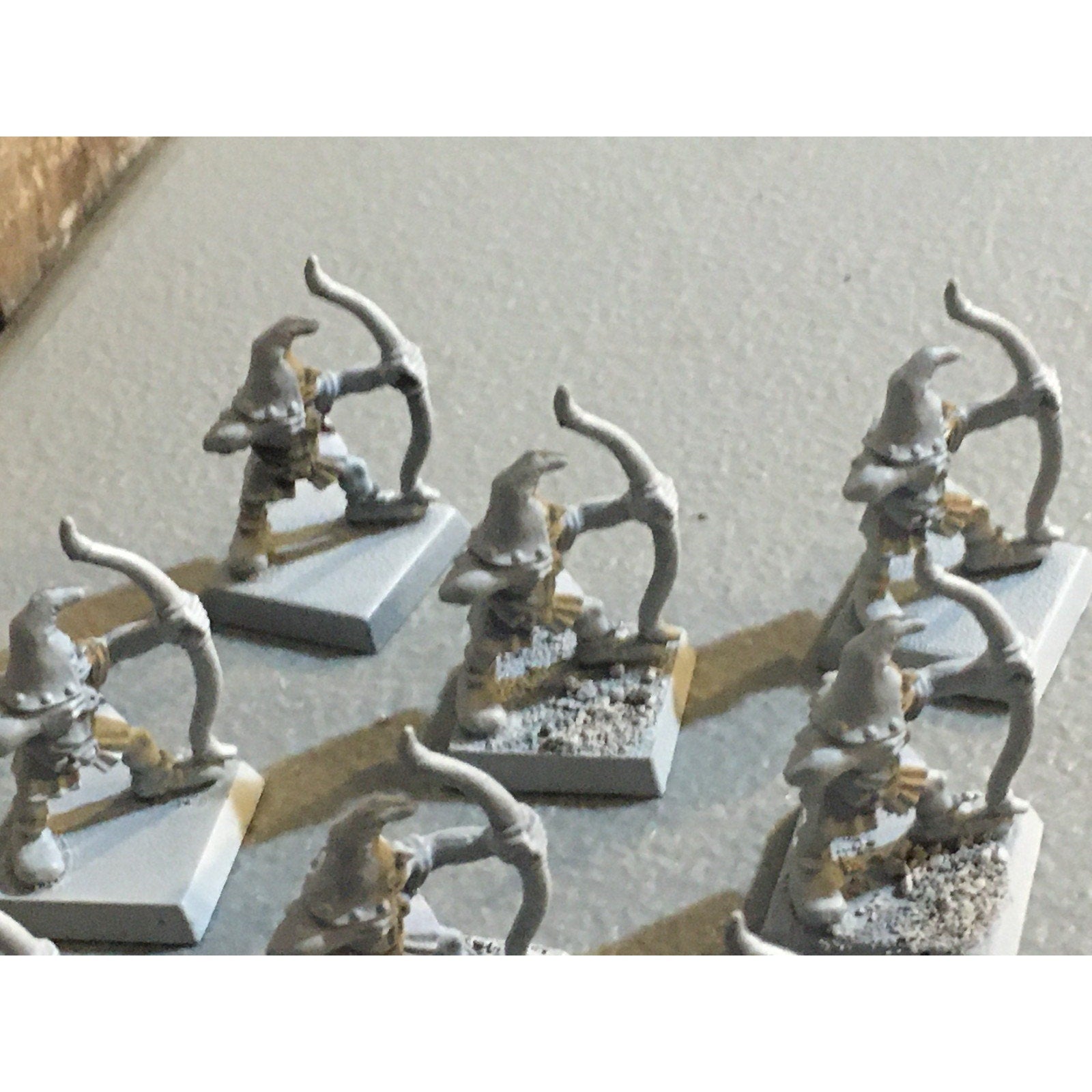 A32718 WARHAMMER FANTASY OLD WORLD ORCS & GOBLINS 4TH ED MONOPOSE NIGHT ARCHERS