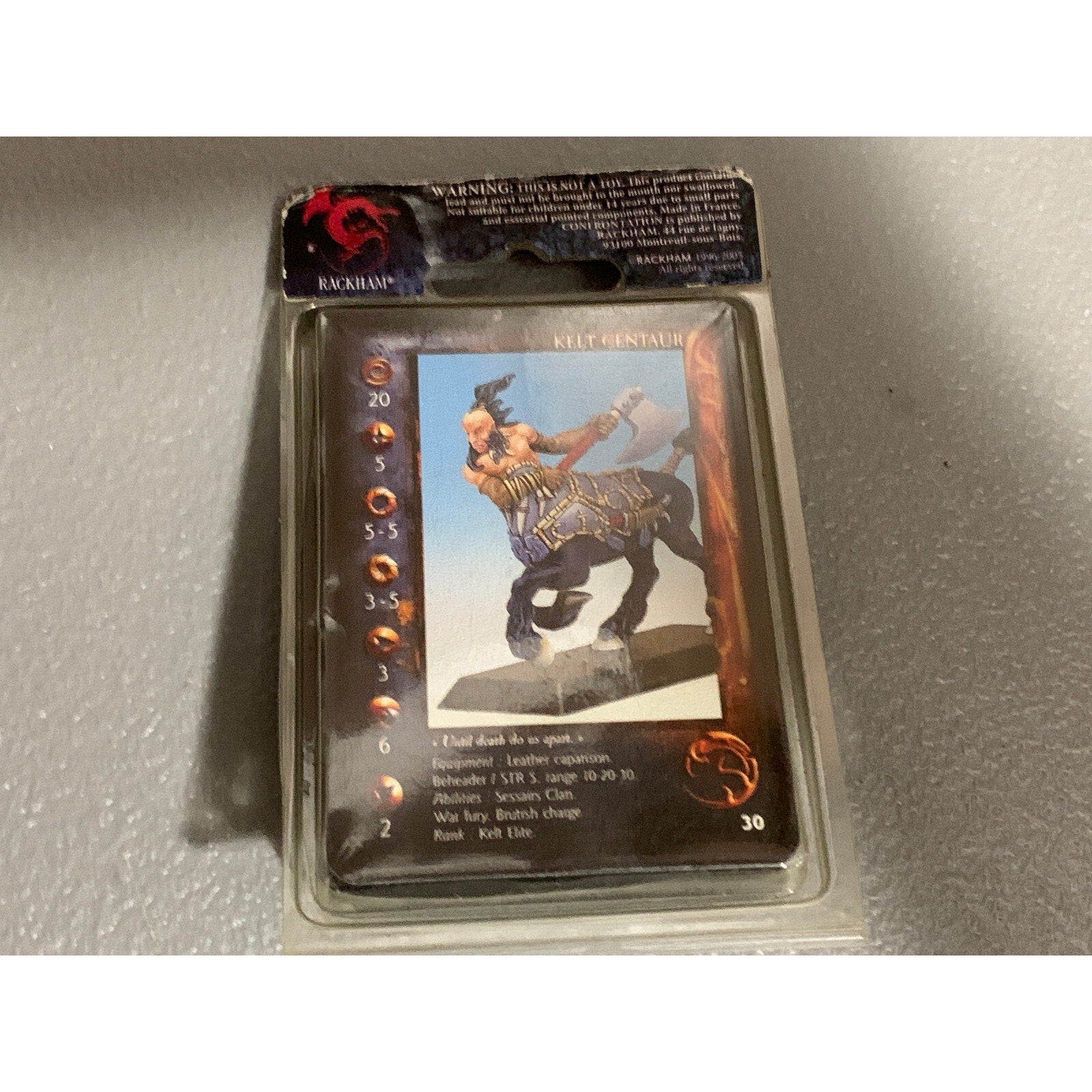 NIB RACKHAM CONFRONTATION METAL OOP KELT CENTAUR 3