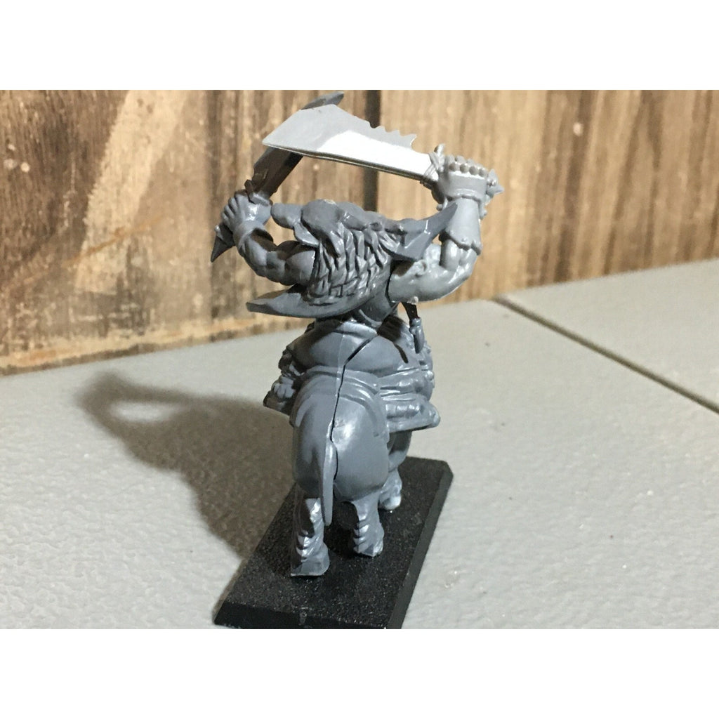 A20087 WARHAMMER FANTASY ORCS & GOBLINS ORC WARBOSS ON BOAR GAMES WORKSHOP